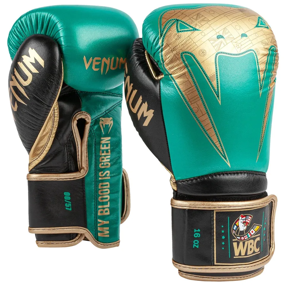 venum-giant-2-0-professionelle-boxhandschuhe-wbc-limitierte-auflage-klett-metall image 1