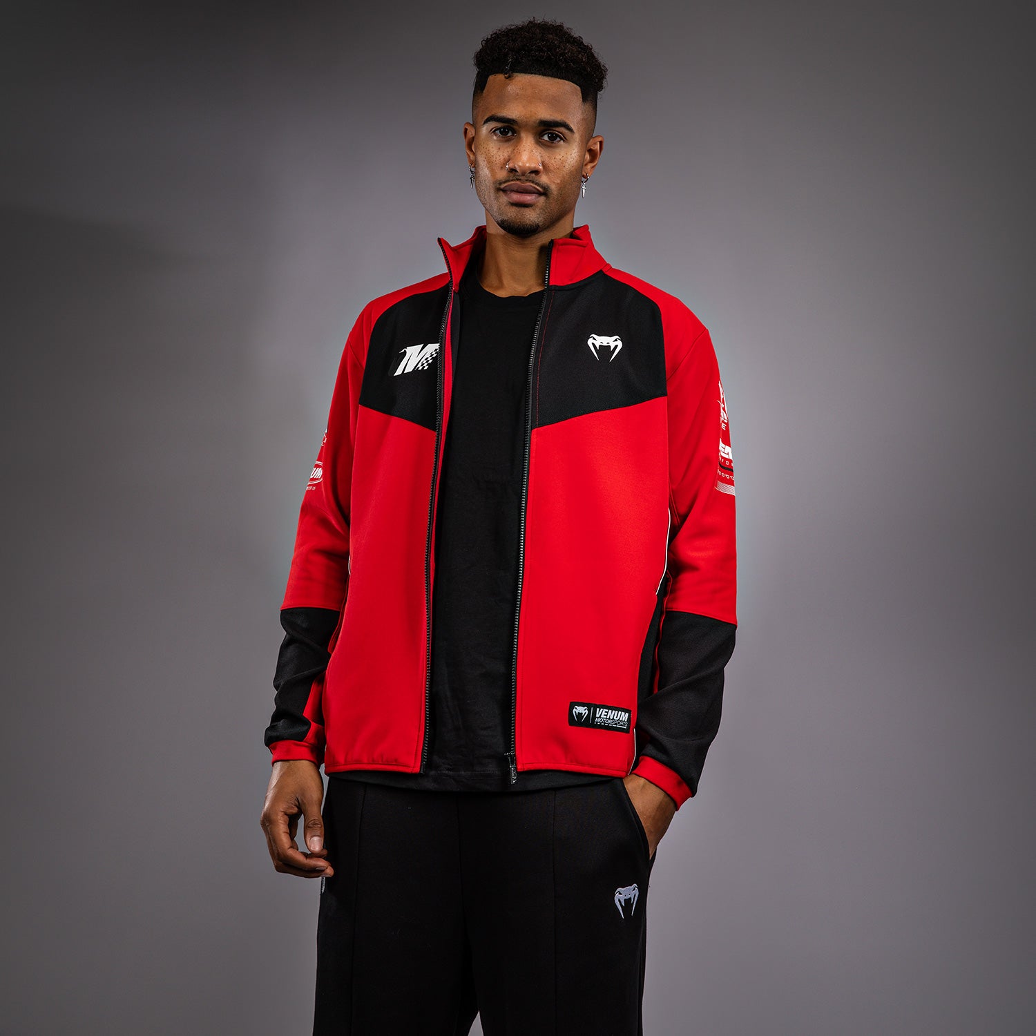 venum-motorsport-softshell-jacke-rennrot-f-r-herren image 2