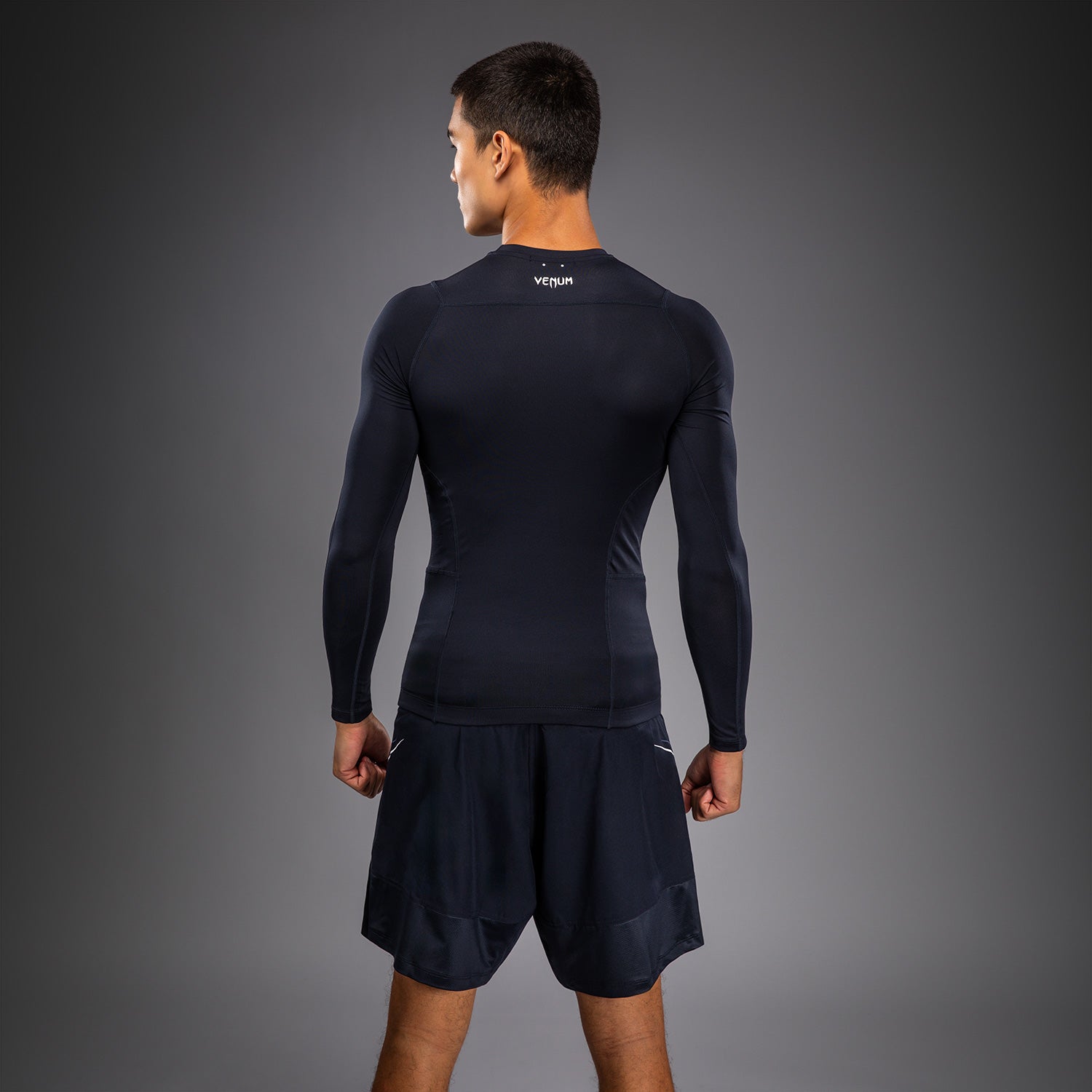venum-g-core-langarm-rashguard-herren-marineblau-wei image 4