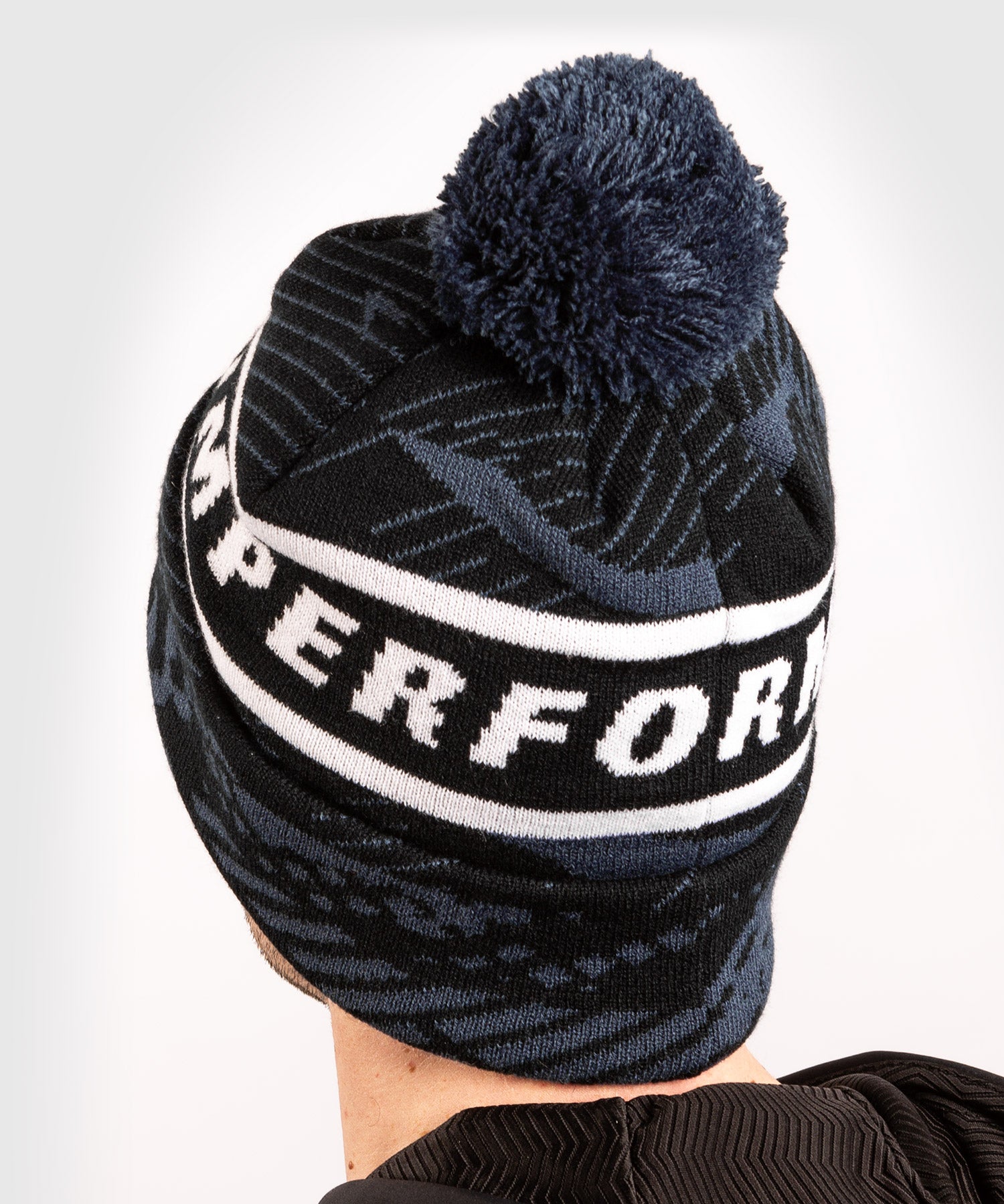 venum-performance-beanie-m-tze-marineblau-schwarz image 2