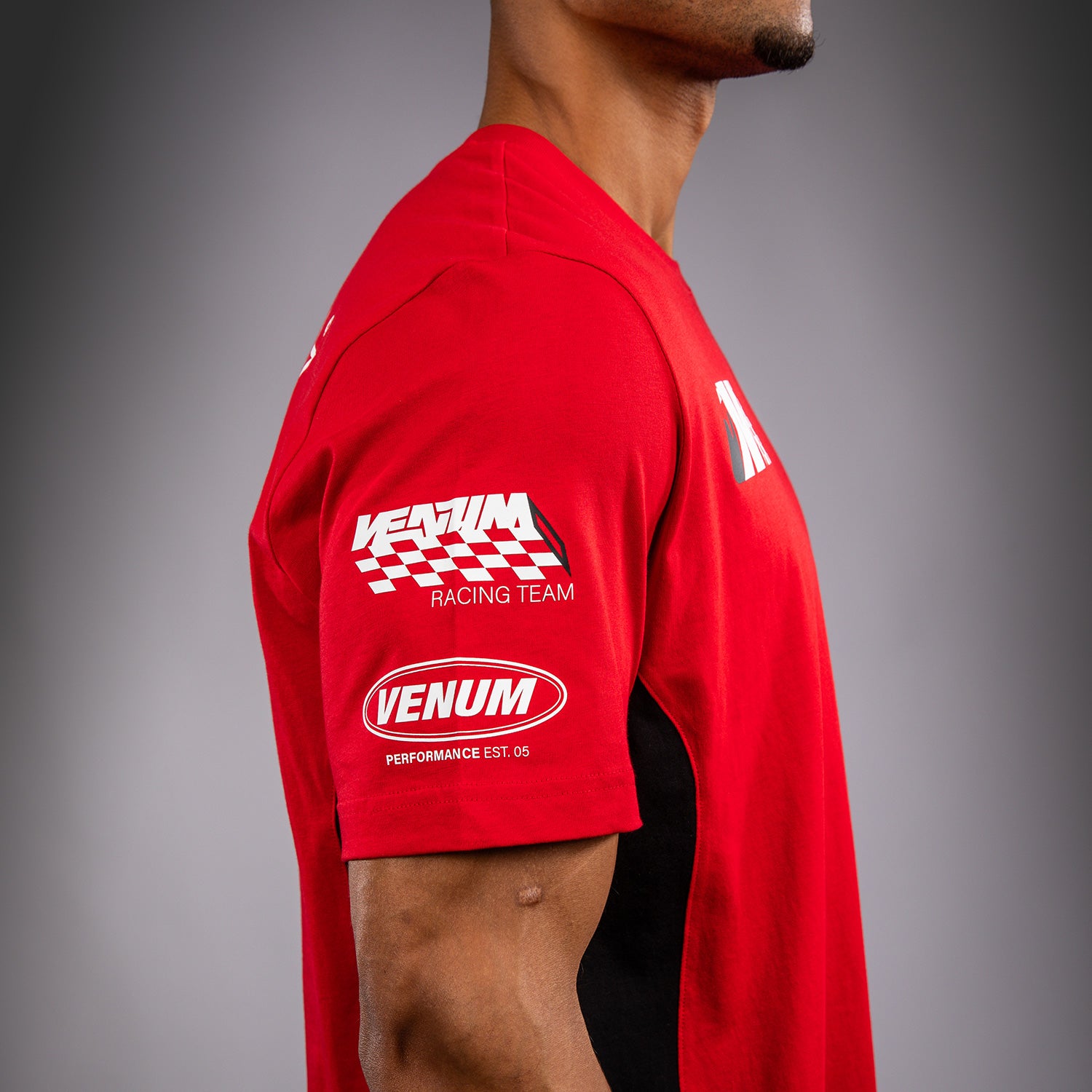venum-motorsport-t-shirt-rennfahrer-rot-f-r-herren image 5