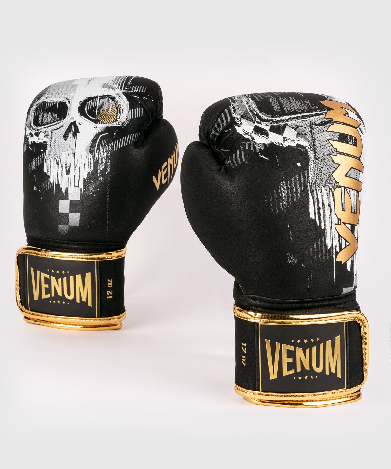 venum-skull-boxhandschuhe-schwarz image 1