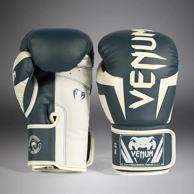venum-elite-boxhandschuhe-wei-marineblau image 1