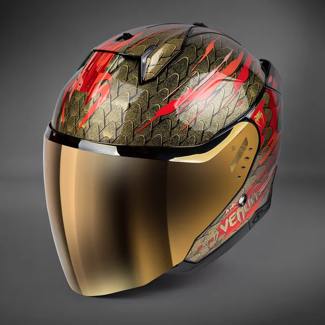 venum-x-shark-skwal-i3-jet-motorradhelm-rot-gold image 1