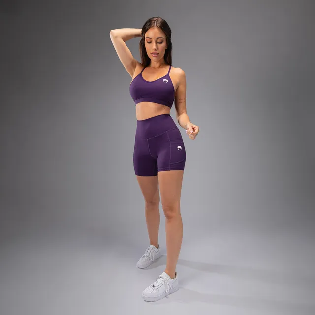 venum-essential-damen-fahrradhosen-dunkelviolett image 1
