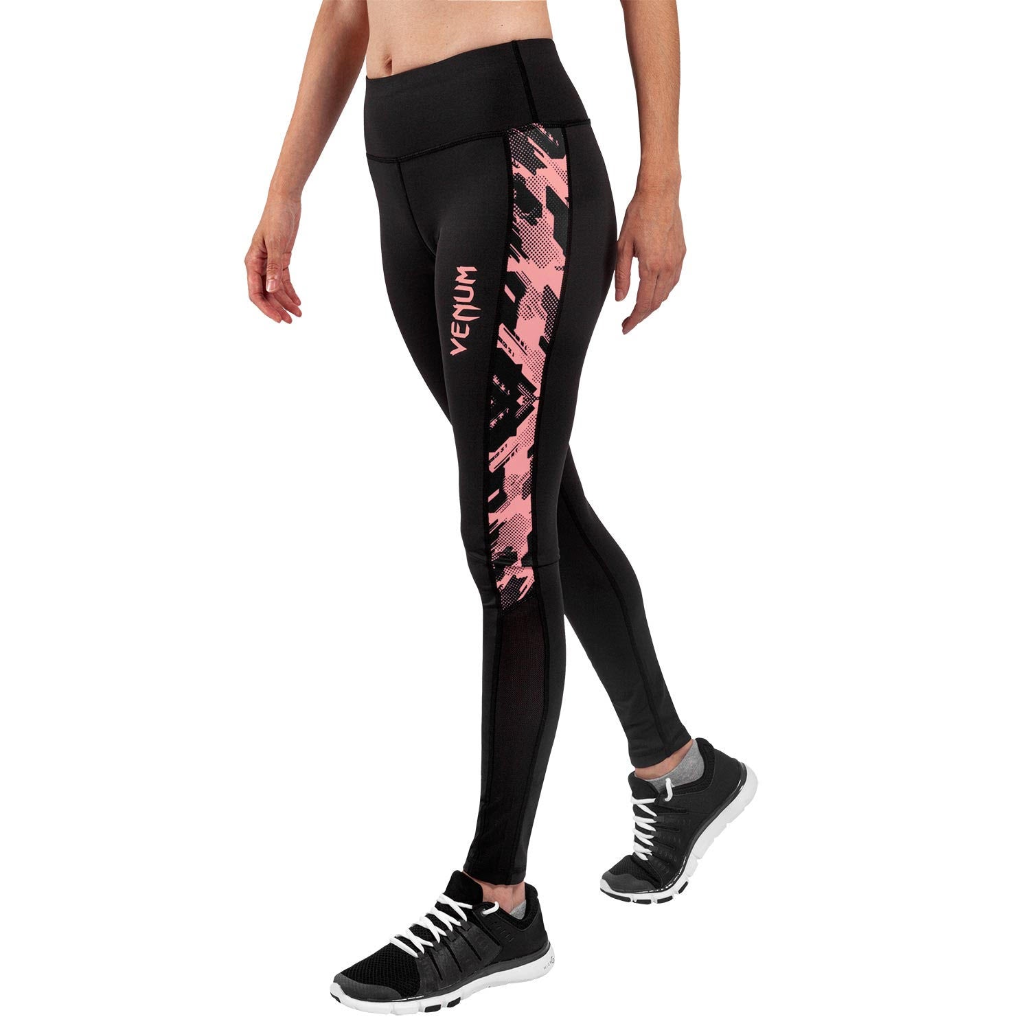 venum-tecmo-leggings-damen-schwarz-rosa image 3