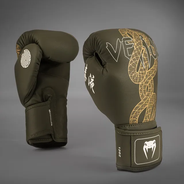 venum-serpenti-boxhandschuhe-khaki-bronze-ivory image 1