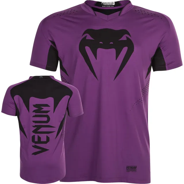venum-hurricane-x-fit-t-shirt-lila-schwarz image 1