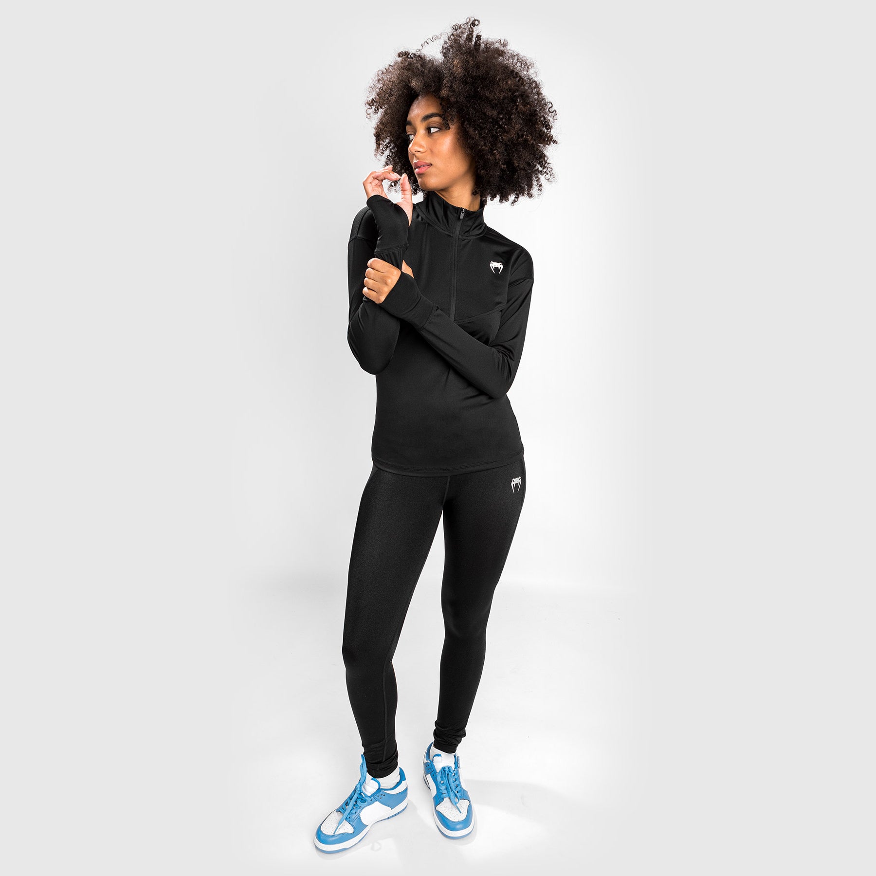 venum-essential-base-layer-top-langarm-schwarz image 5