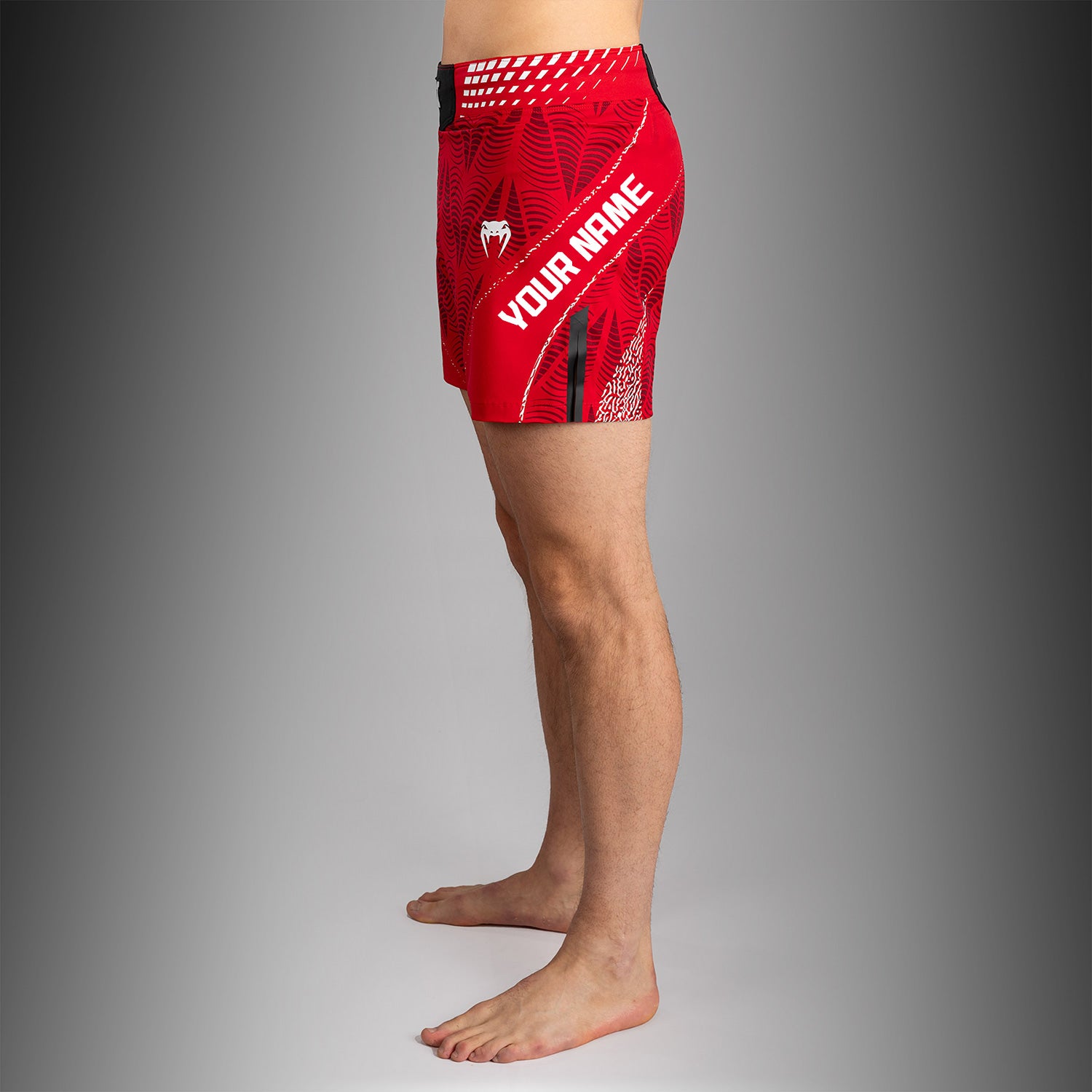 venum-ufc-zenith-authentic-fight-night-fight-shorts-herren-kurz-rot image 1