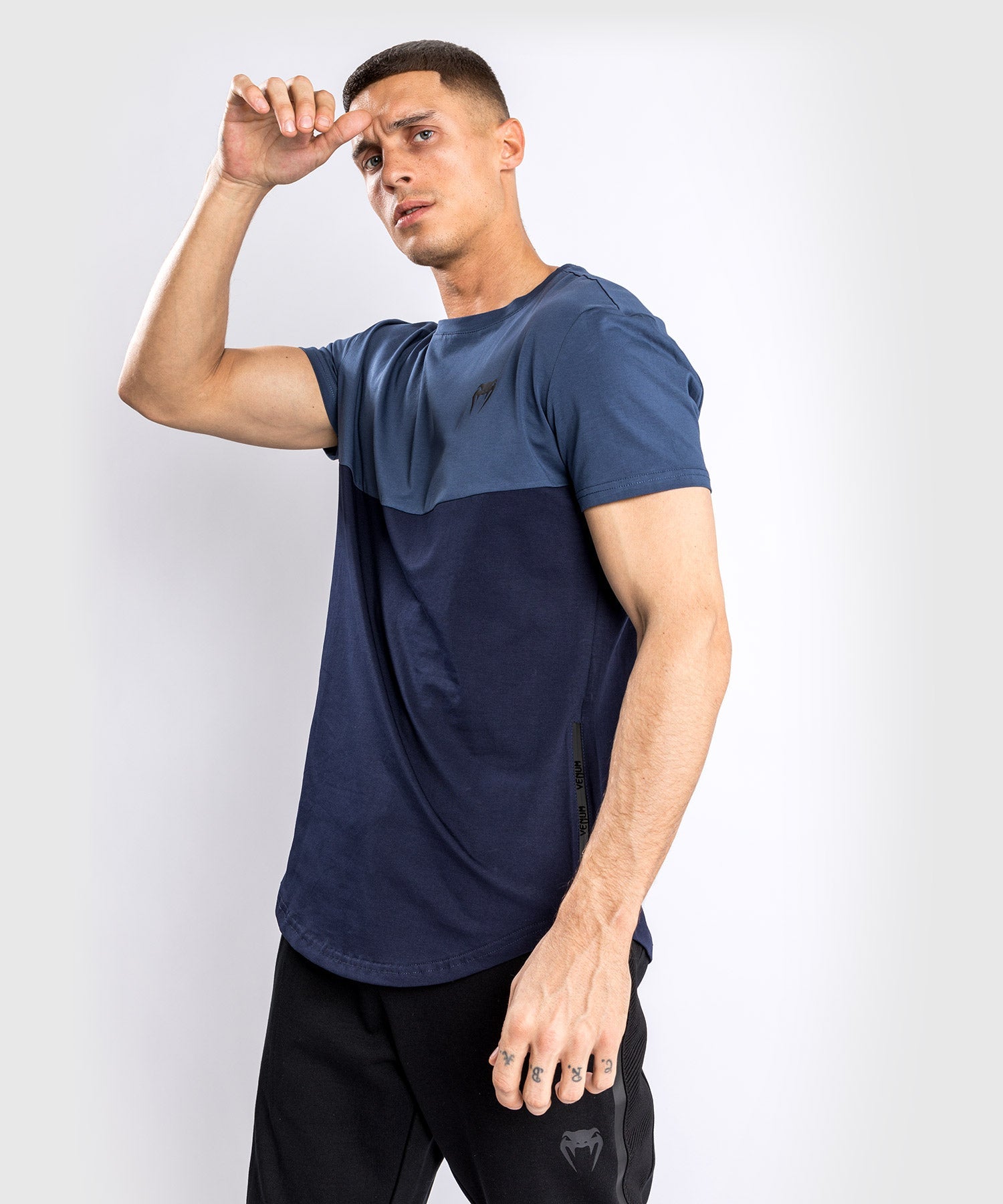 venum-laser-2-0-t-shirt-herren-blau image 2
