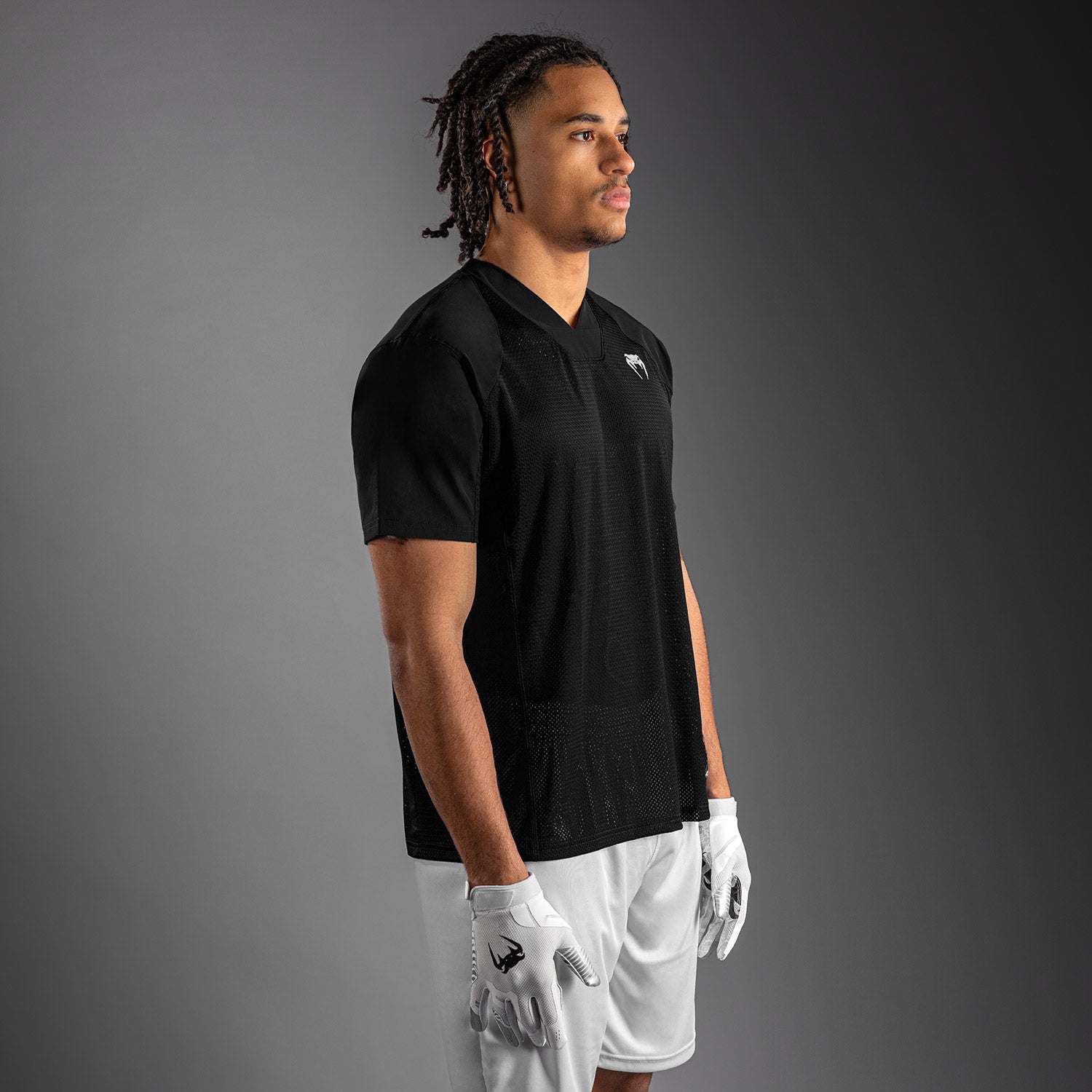 venum-elite-fu-ball-kurzarmtrikot-herren-schwarz image 2