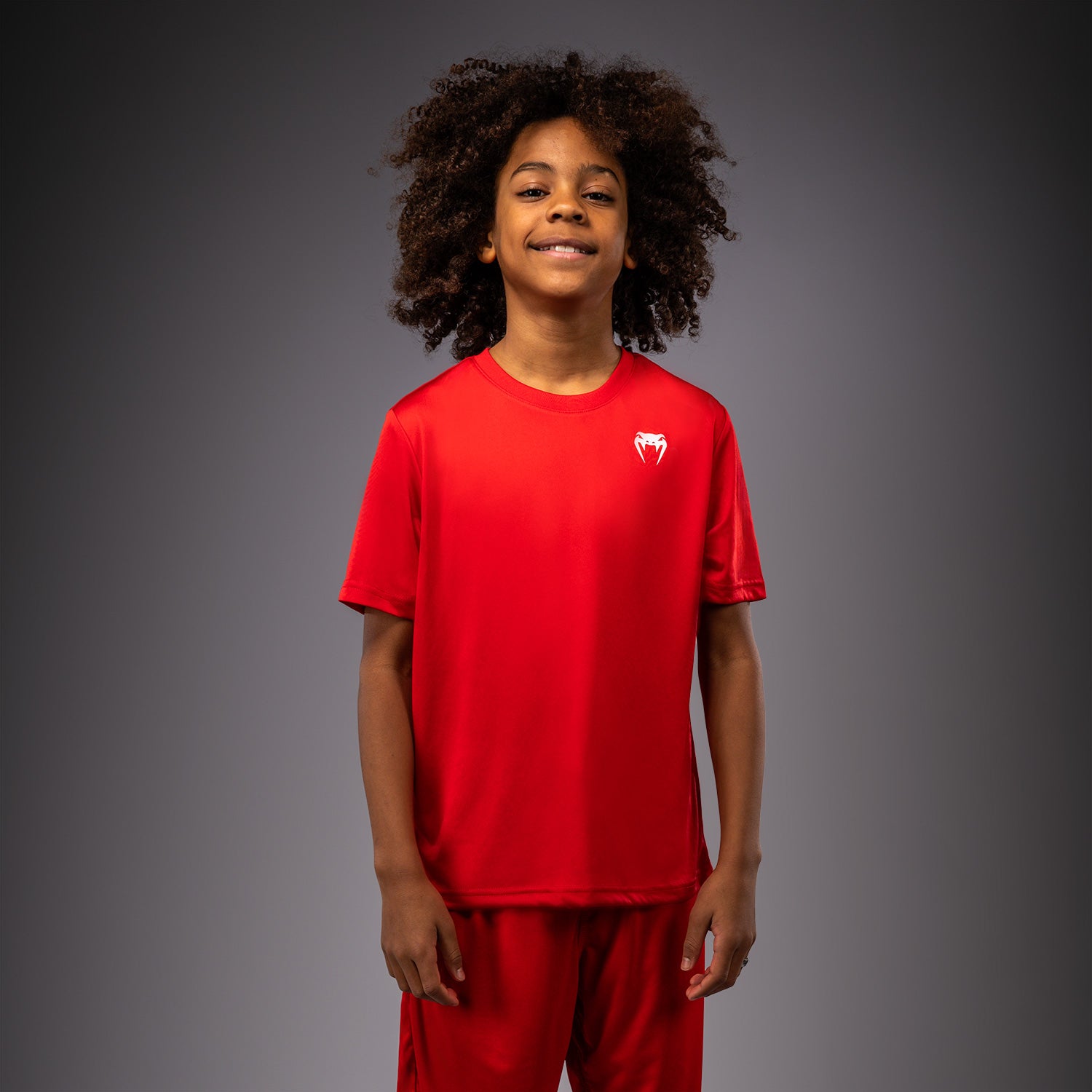venum-lineup-t-shirt-kurzarm-kinder-rot-wei image 1