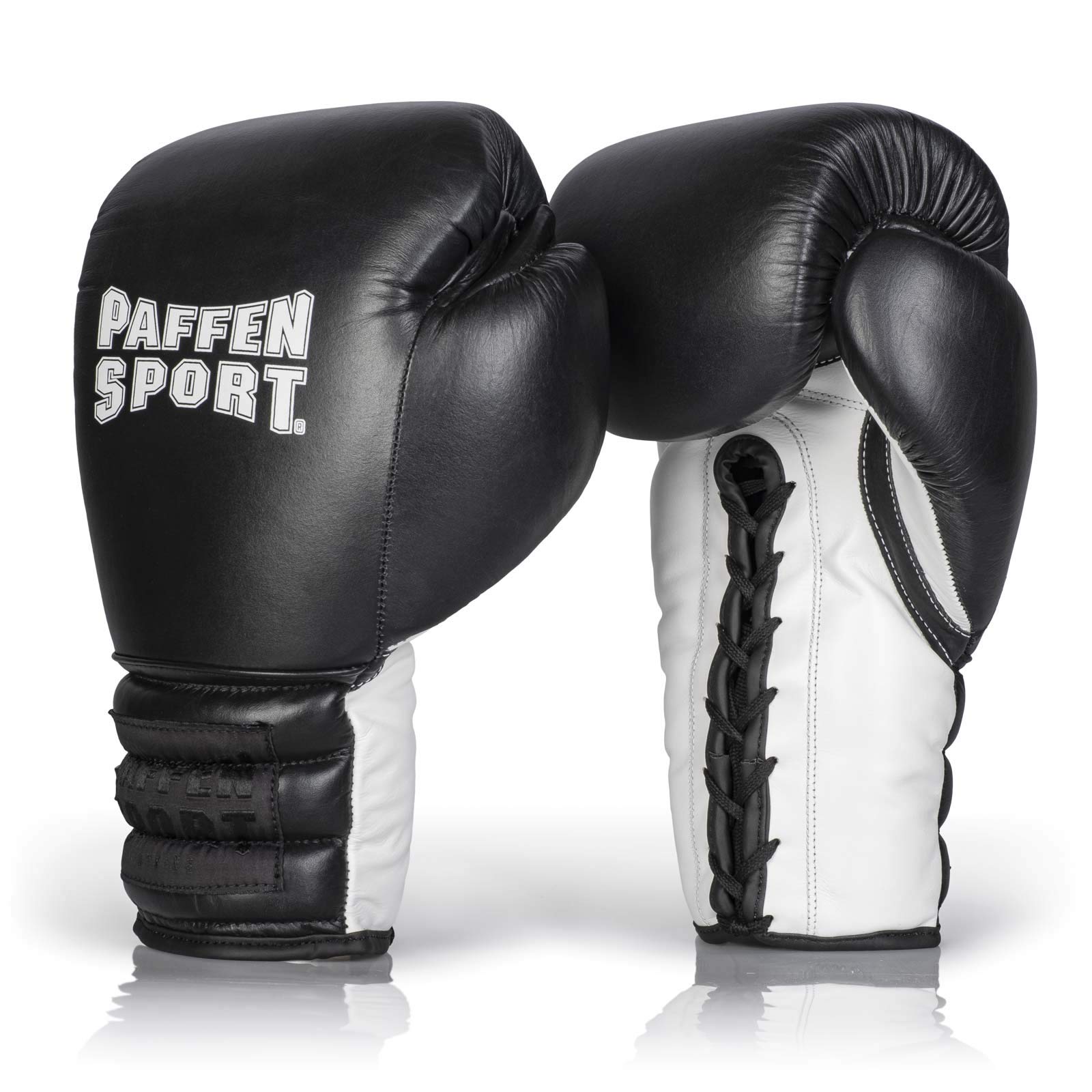 paffen-sport-pro-lace-boxhandschuhe-echtleder-schn-rung-training-sparring image 1