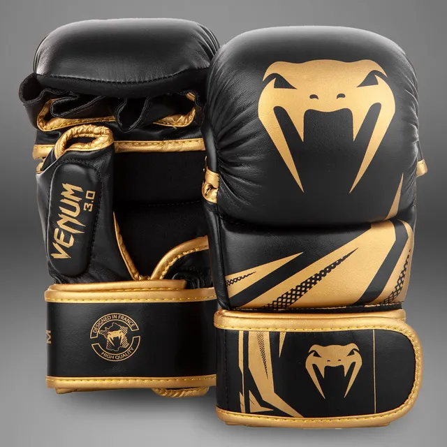 venum-challenger-3-0-mma-sparringhandschuhe-schwarz-gold image 1