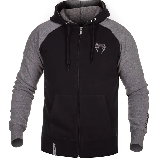 venum-contender-kapuzenpullover-gris-schwarz-herren-hoodie image 1