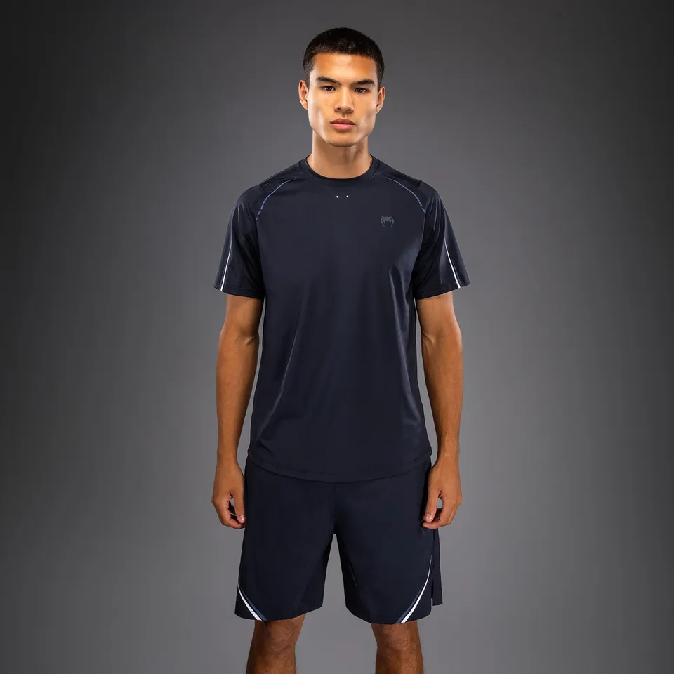 venum-g-core-dry-tech-t-shirt-herren-dunkelblau-wei image 1