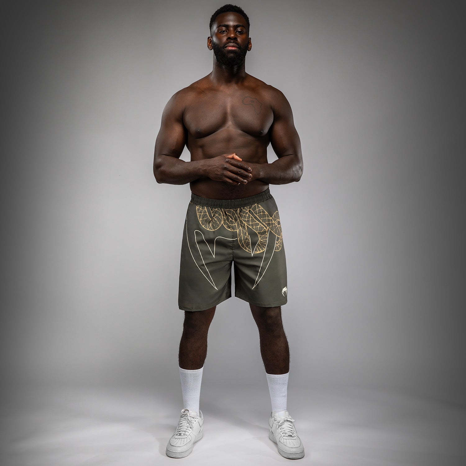 venum-serpenti-trainingsshorts-herren-khaki-bronze-ivory image 1