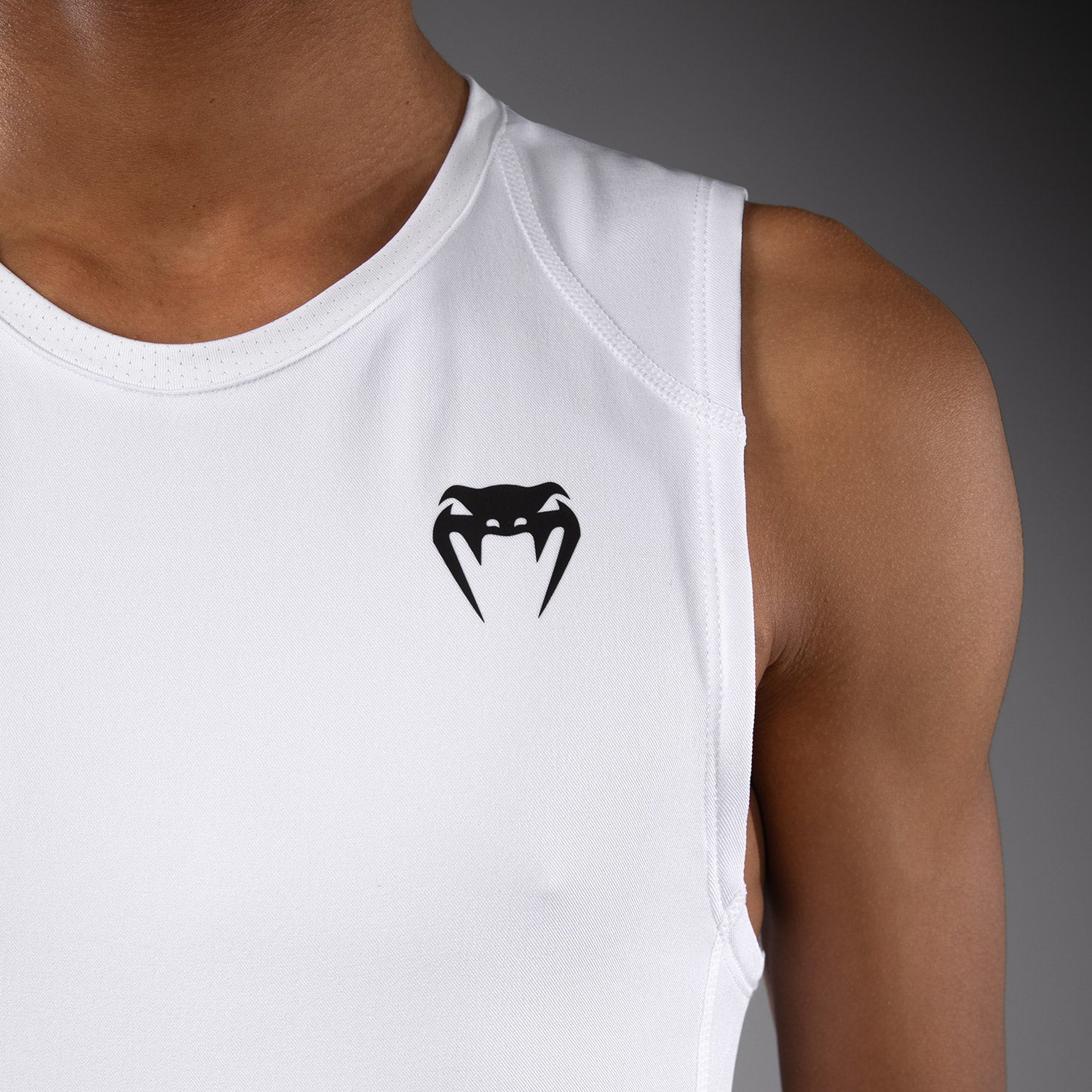 venum-elite-fu-ball-kompressionsshirt-rmellos-f-r-kinder-wei image 5