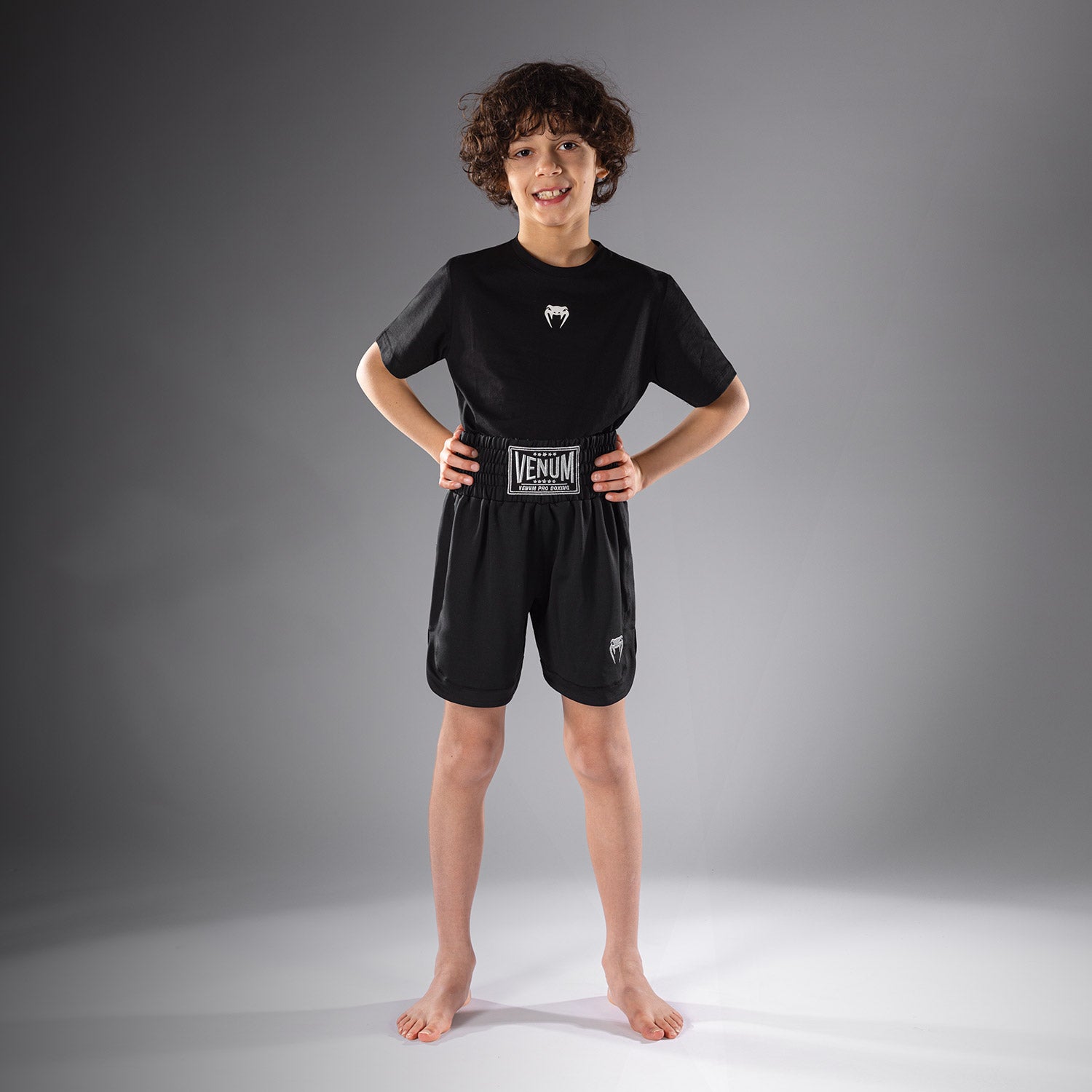 venum-classic-kinder-boxing-shorts-boxshorts-schwarz image 3