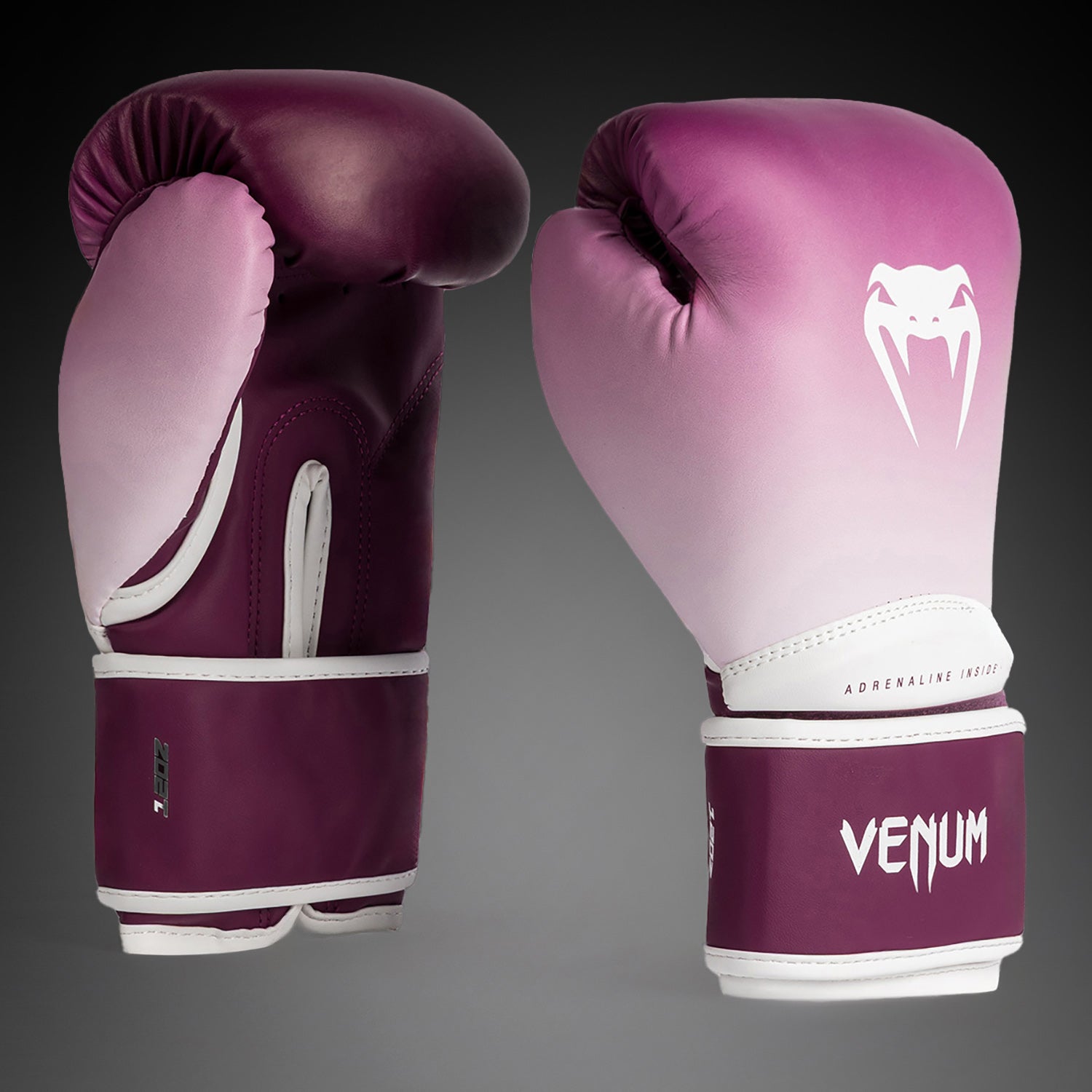venum-iris-boxhandschuhe-pflaume-wei image 1