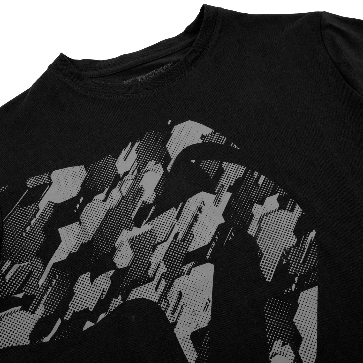 venum-giant-tecmo-t-shirt-schwarz-grau image 5