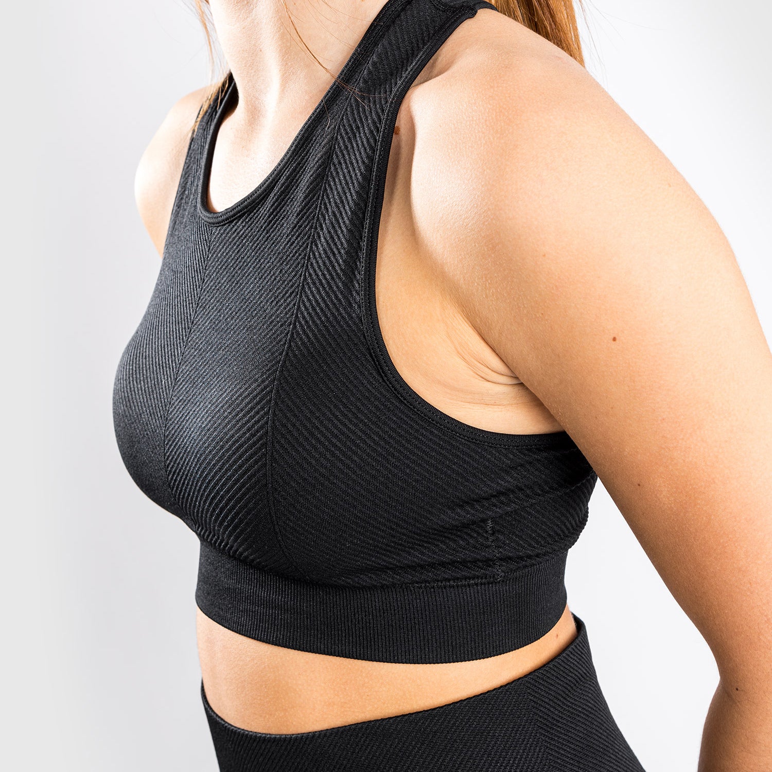 venum-sparring-seamless-sport-bh-schwarz image 2