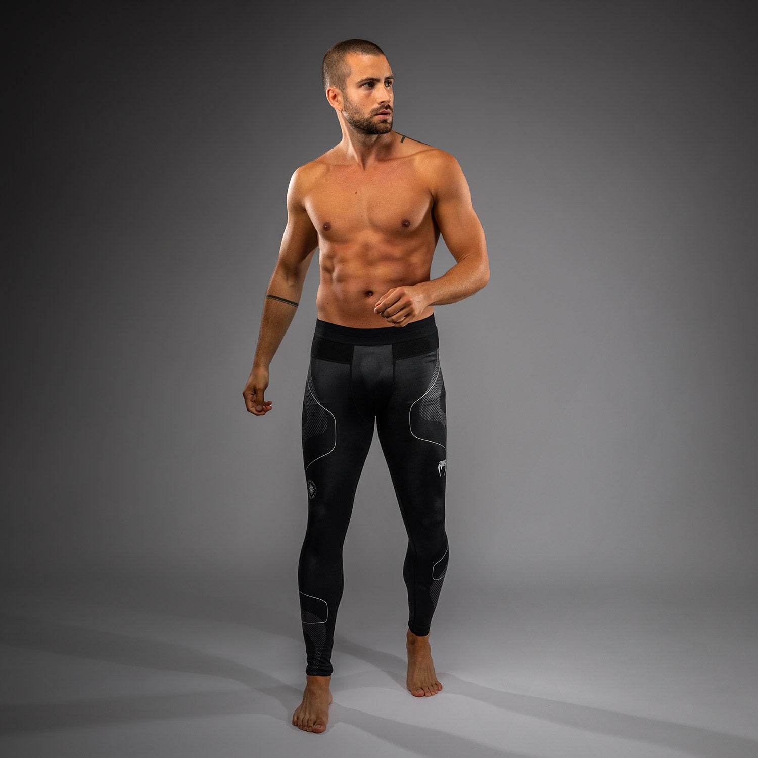 venum-nexus-spats-kompressionstights-schwarz-silber image 4