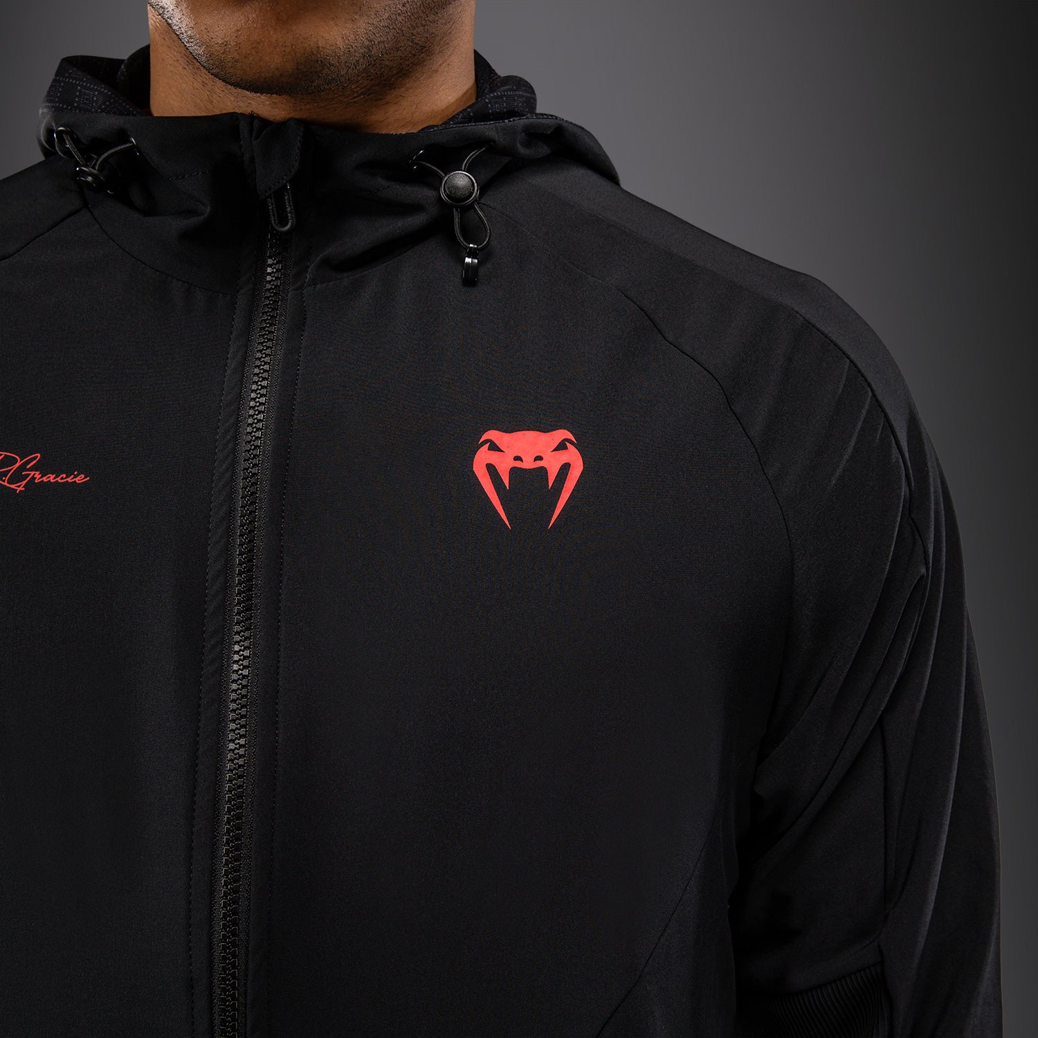 venum-x-roger-gracie-signature-trackjacke-herren-schwarz-rot image 7