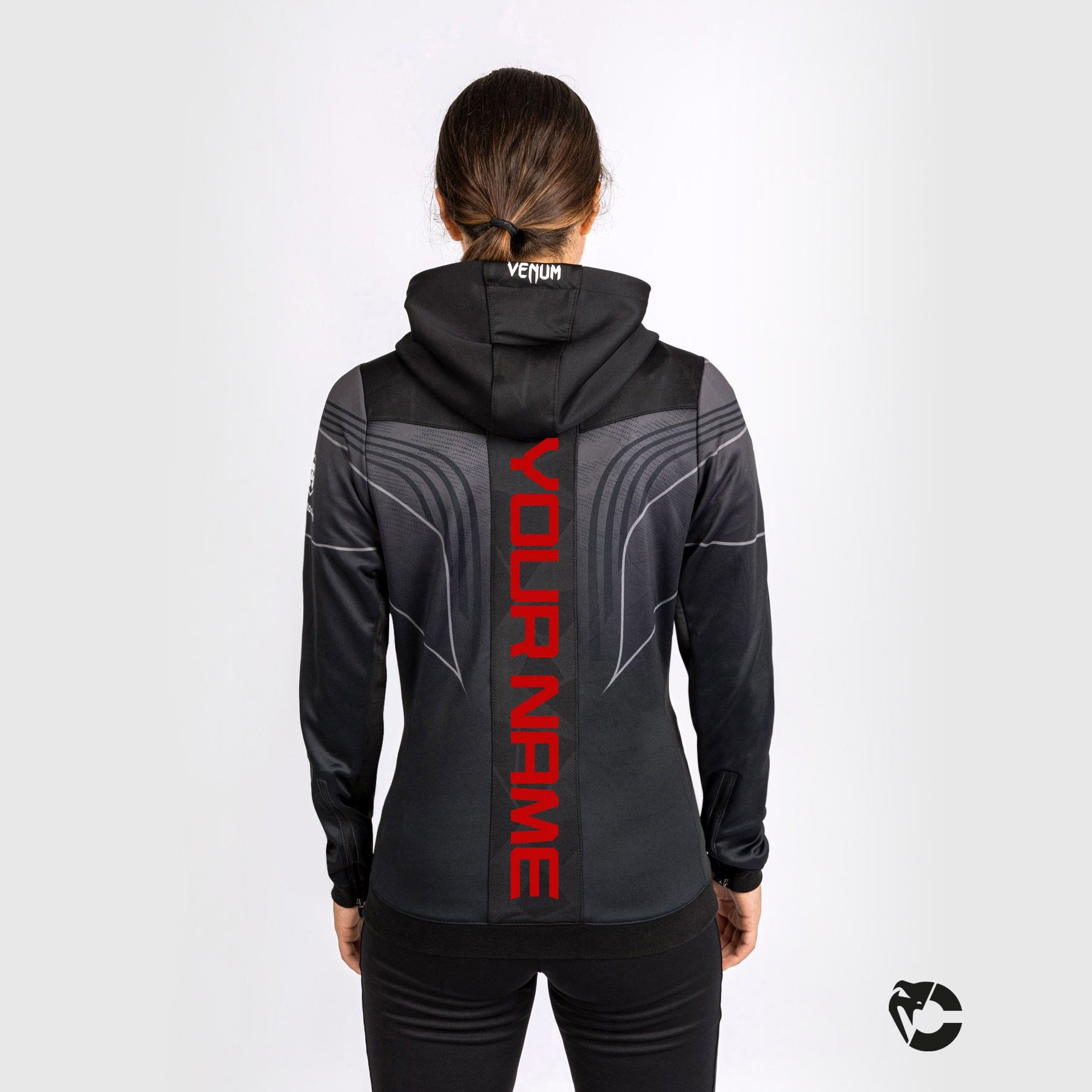 venum-ufc-authentic-fight-night-2-0-walkout-hoodie-damen-schwarz image 1