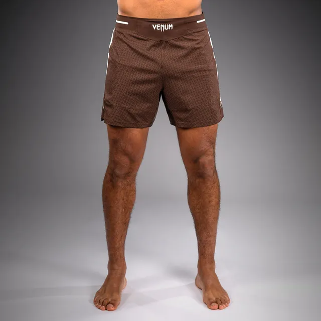 venum-x-roger-gracie-academy-fightshorts-herren-dunkelbraun image 1