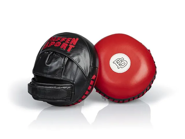 paffen-sport-coach-air-pads-trainerpratze-aus-leder-18-cm-schwarz image 1