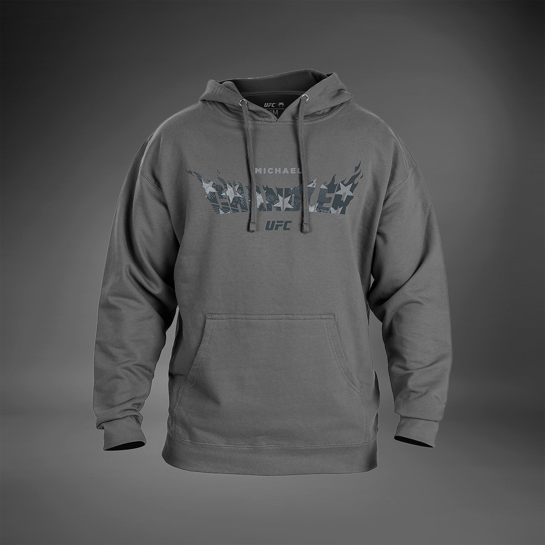 ufc-unrivaled-by-venum-michael-chandler-hoodie-herren-heather-grey image 1
