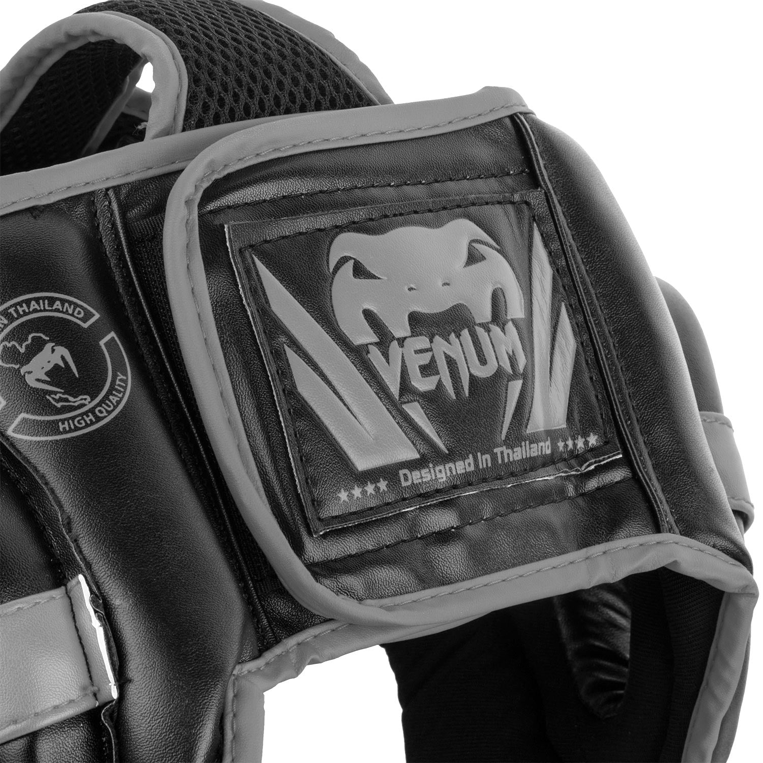 venum-challenger-open-face-kopfschutz-schwarz-grau image 5