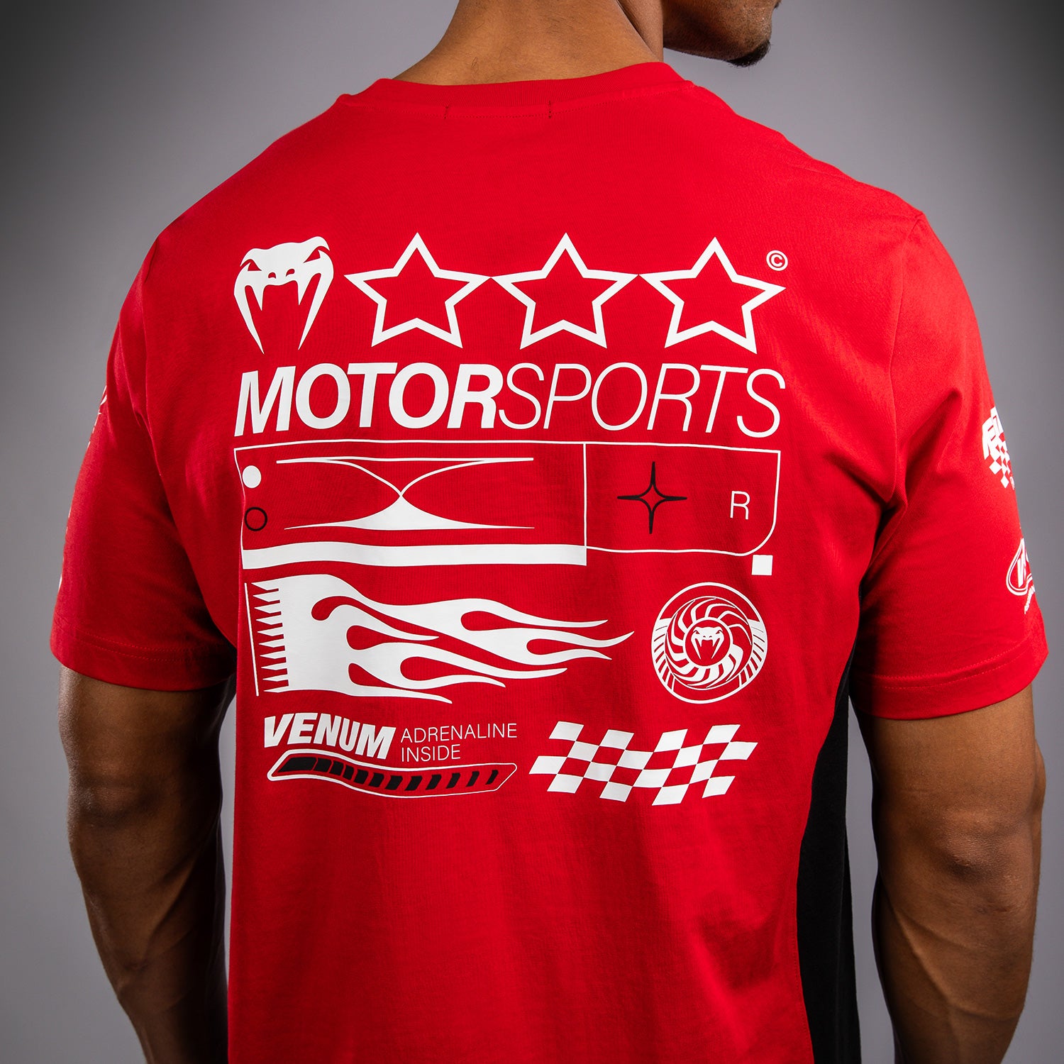 venum-motorsport-t-shirt-rennfahrer-rot-f-r-herren image 6
