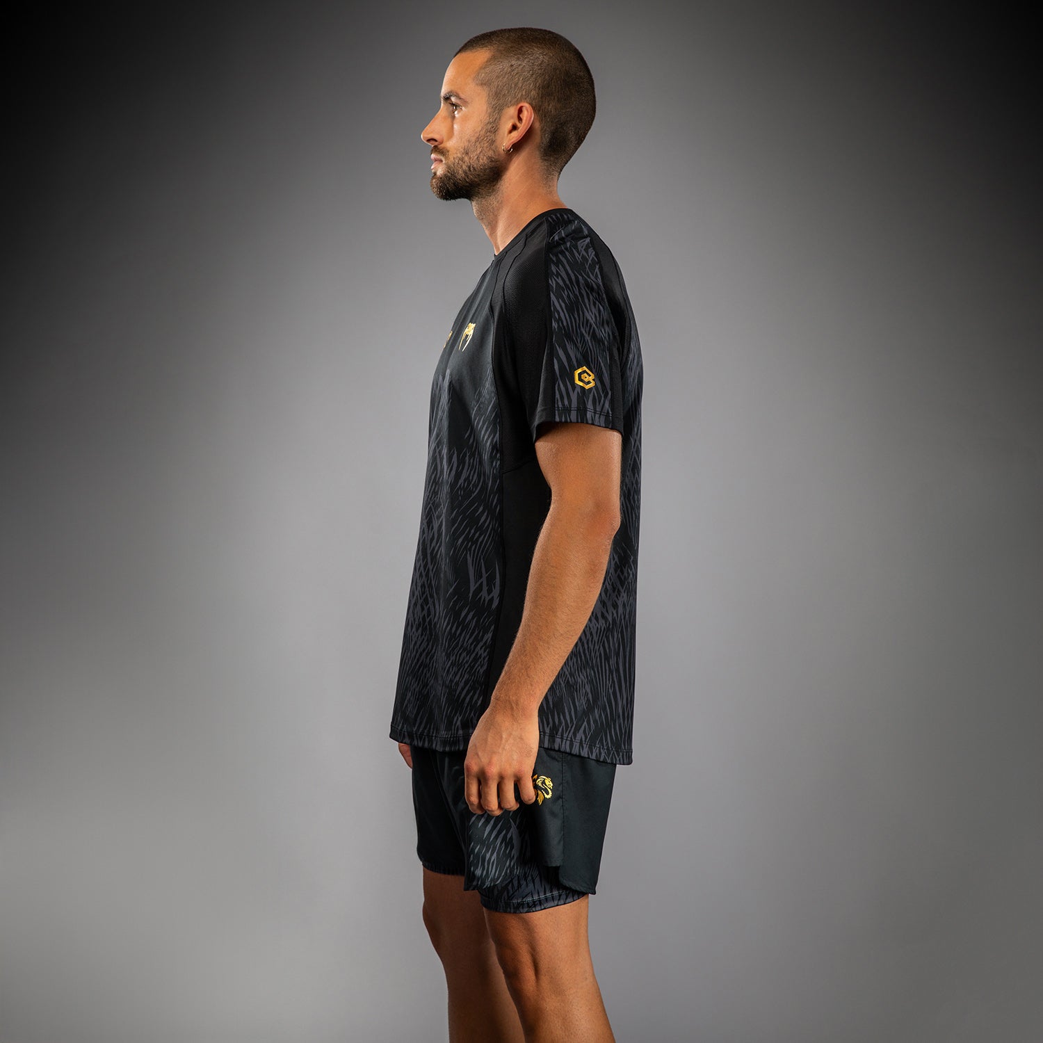 venum-x-chimaev-dry-tech-shirt-schwarz-grau-herren image 6