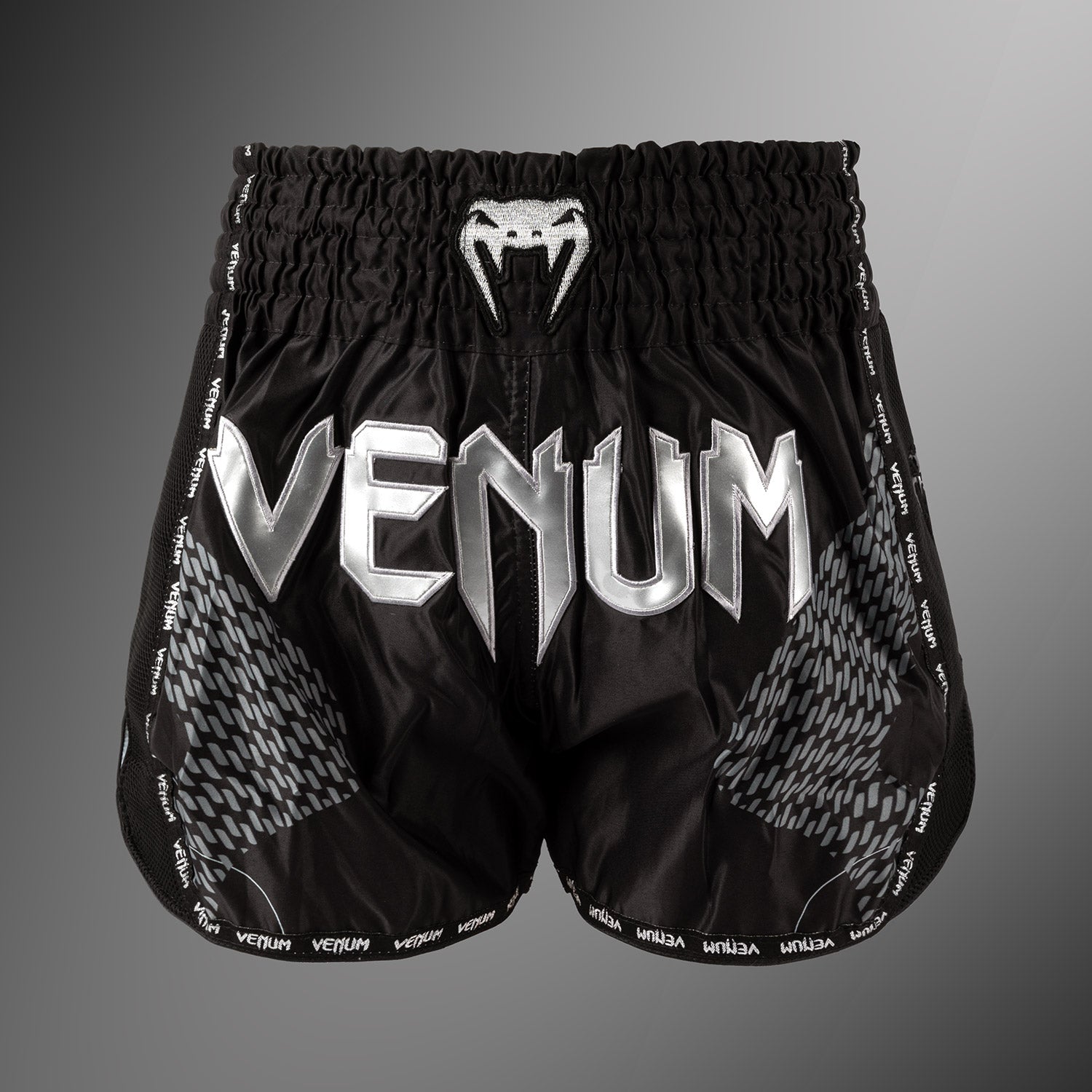 venum-nexus-muay-thai-shorts-schwarz-silber image 1