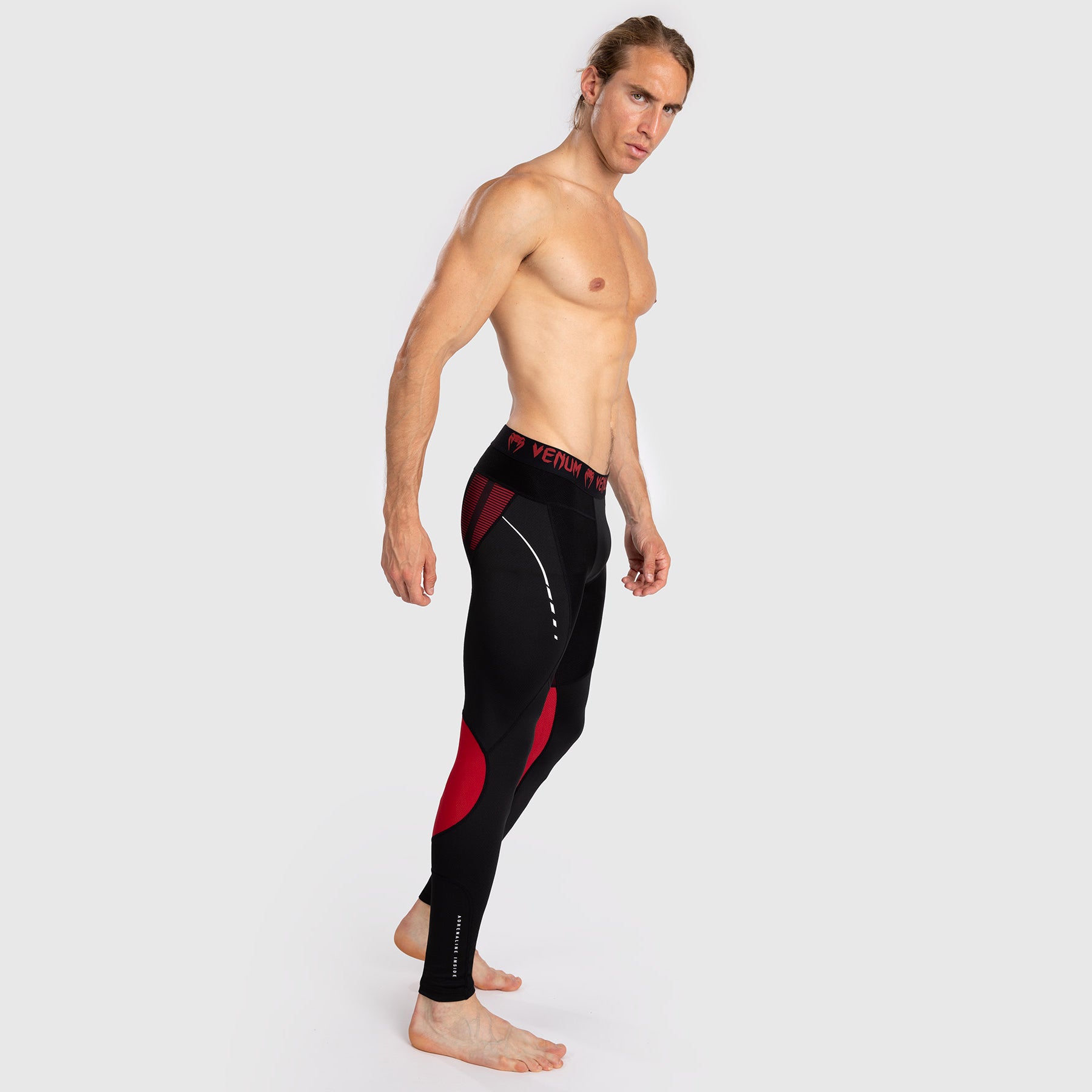 venum-adrenaline-herren-spats-gamaschen-rot-schwarz image 2