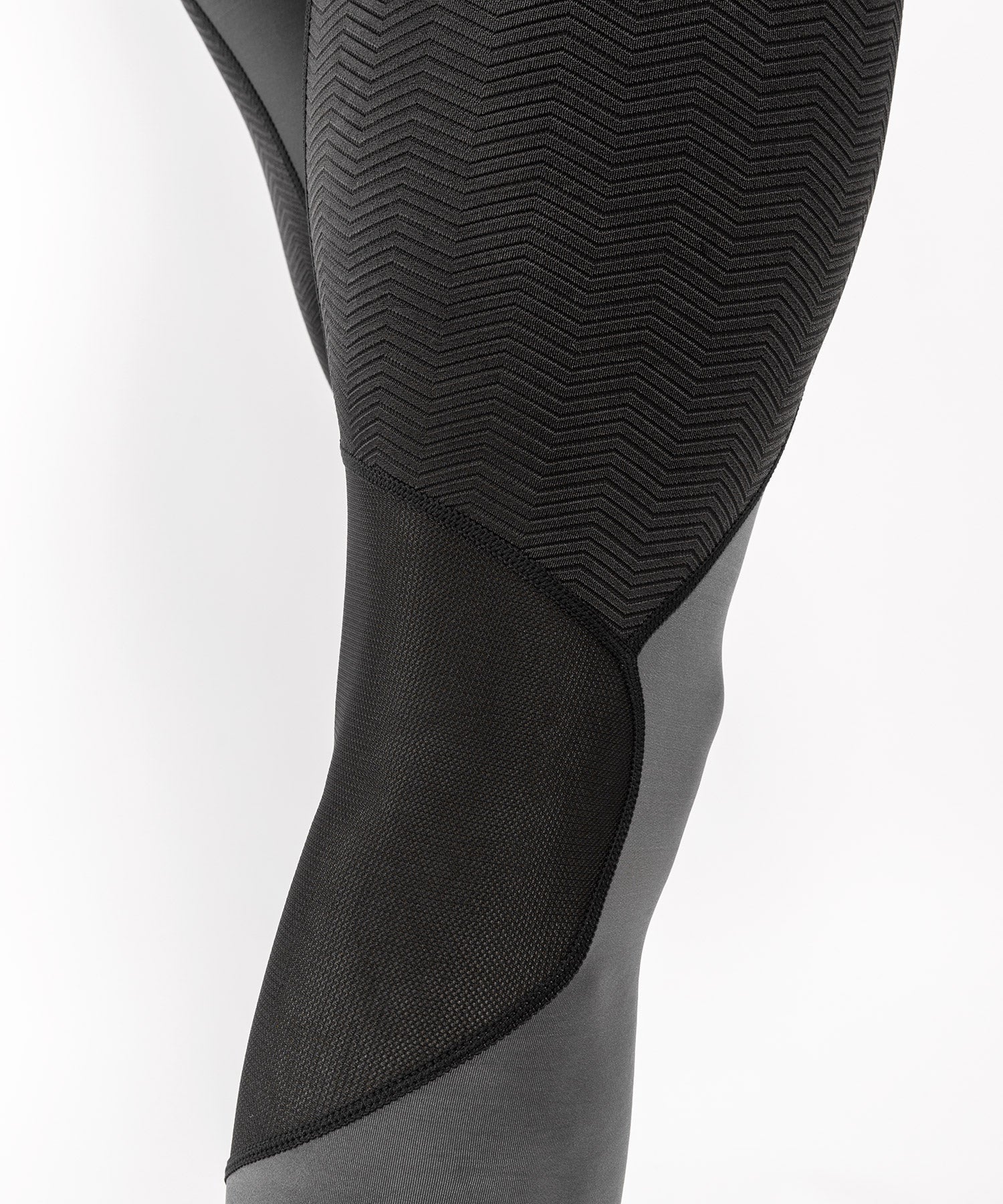 venum-g-fit-spats-kompressionshose-grau-schwarz image 7