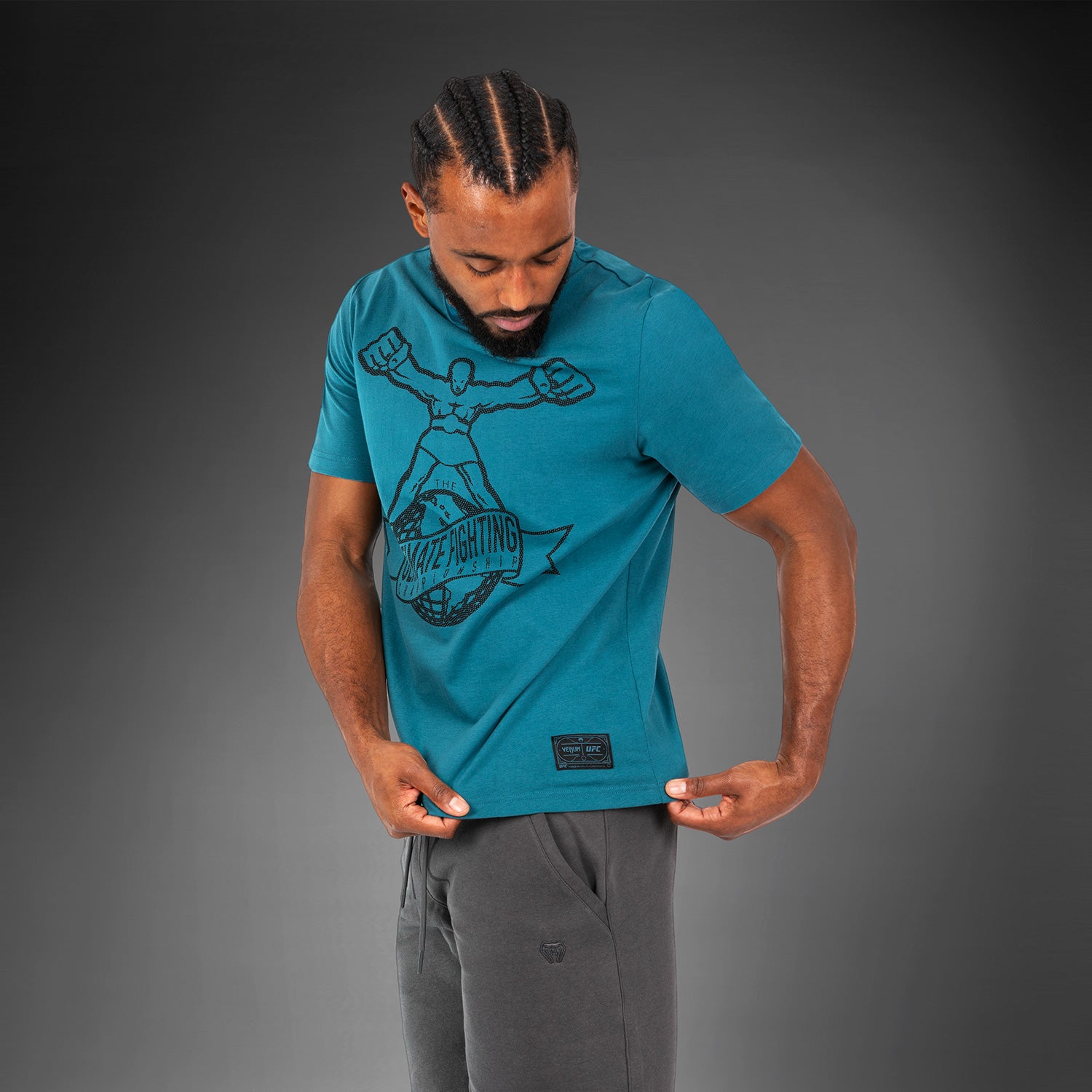 ufc-by-venum-ulti-man-t-shirt-blau image 4