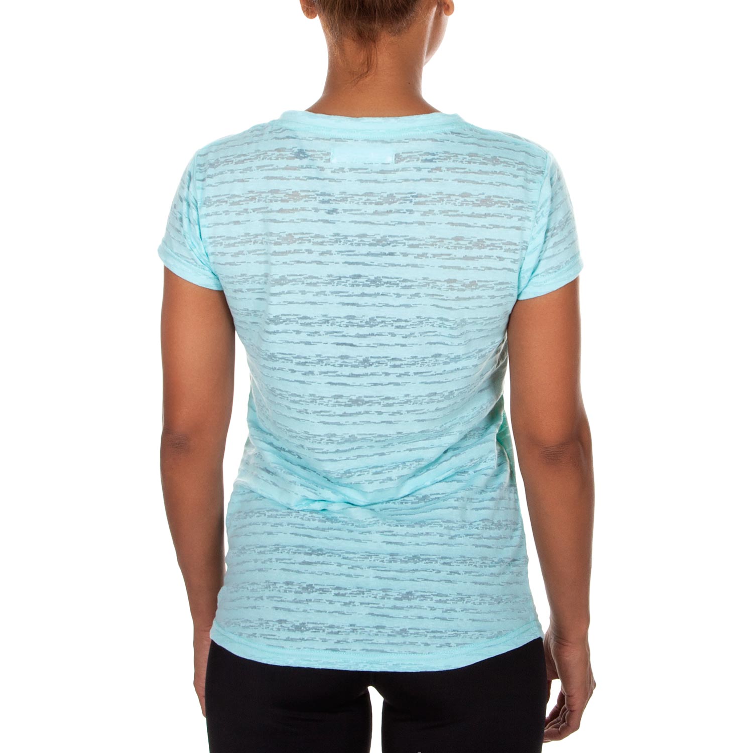 venum-essential-t-shirt-v-ausschnitt-blau image 3