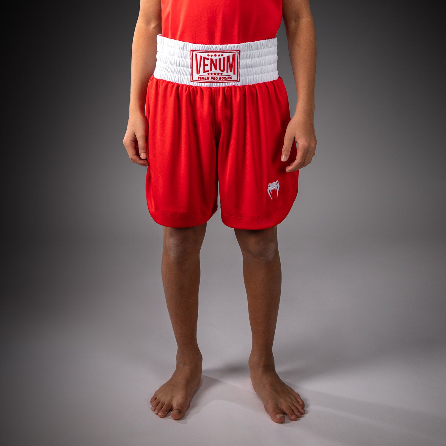 venum-classic-boxshorts-kinder-feuerrot image 1