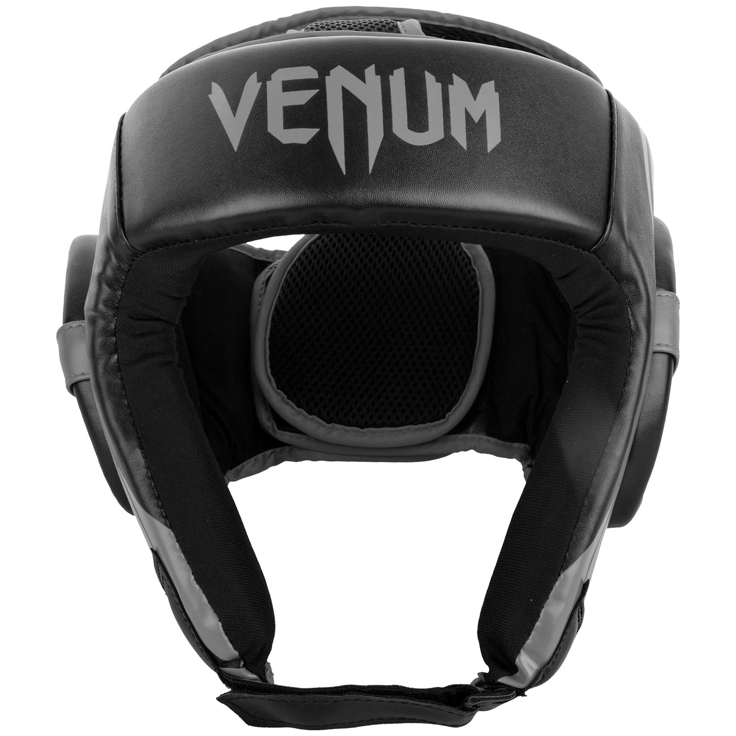 venum-challenger-open-face-kopfschutz-schwarz-grau image 2