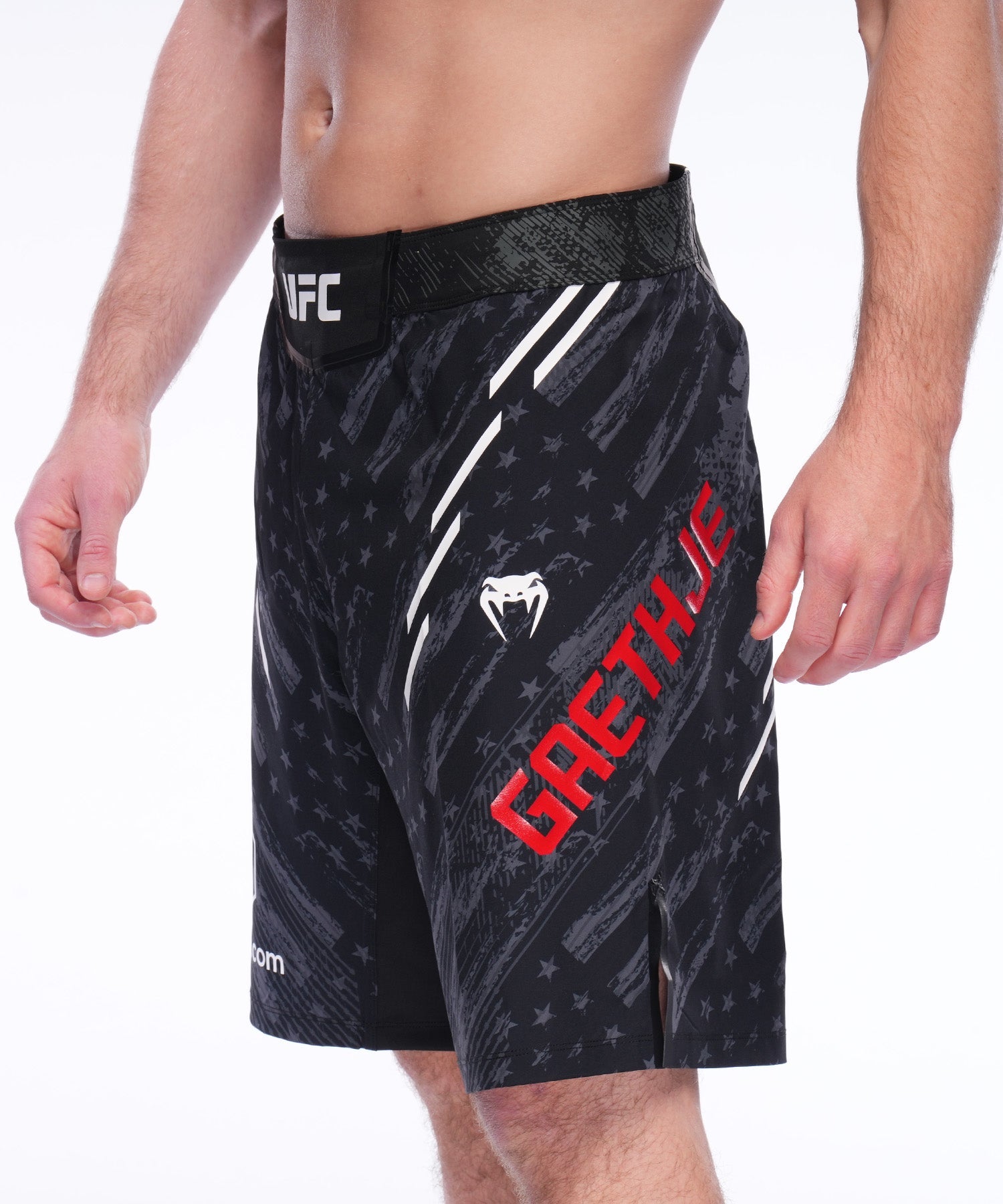 ufc-unrivaled-by-venum-justin-gaethje-kampfshorts-herren-schwarz image 1