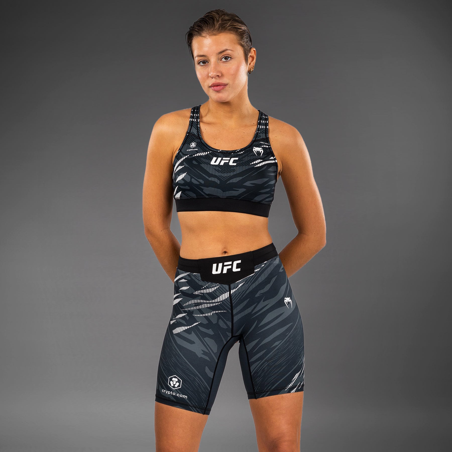 venum-ufc-fusion-authentic-fight-night-damen-vale-tudo-short-long-fit-schwarz image 4