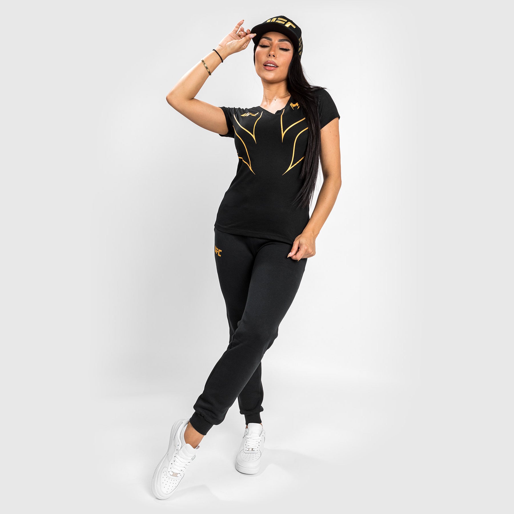 ufc-venum-fight-night-2-0-replica-frauen-t-shirt-champion image 2