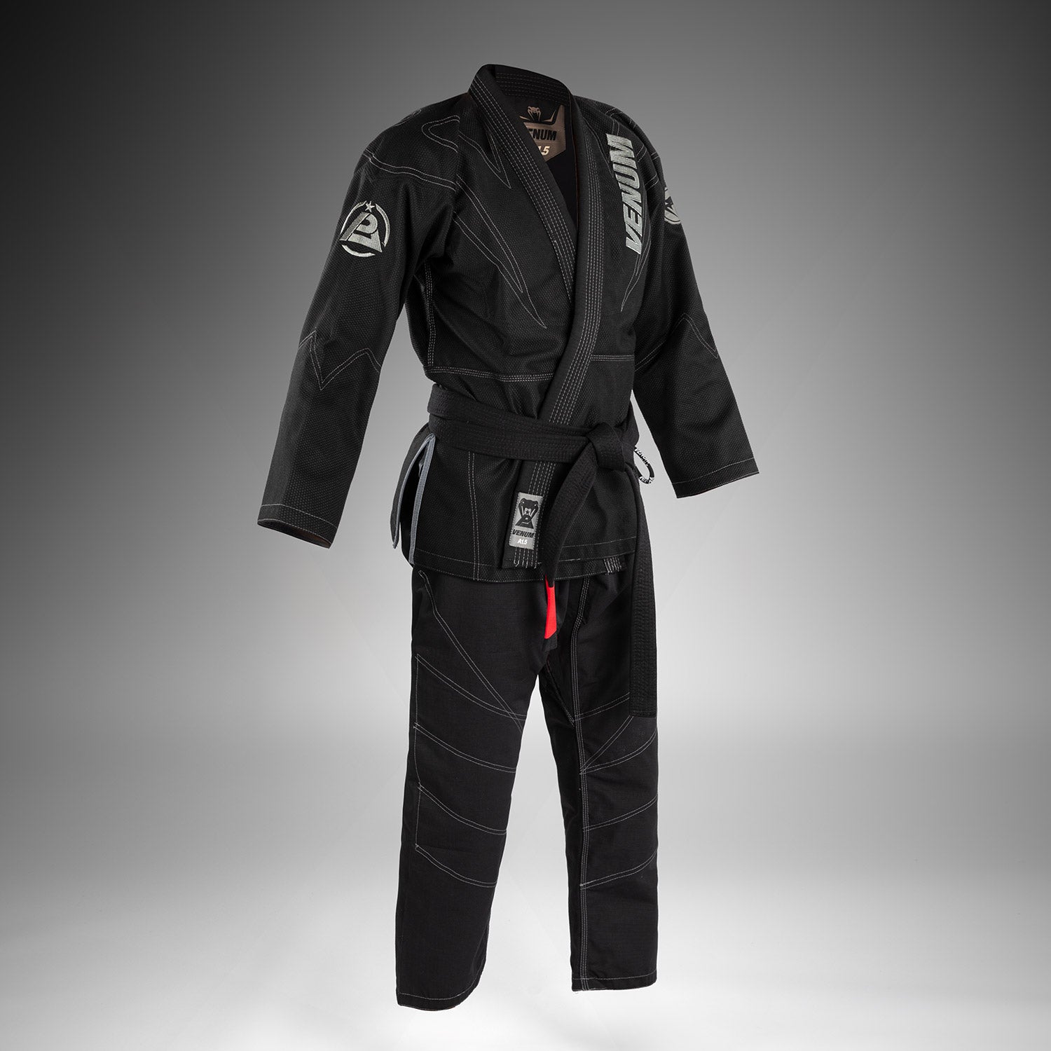 venum-x-polaris-bjj-gi-schwarz-grau image 4