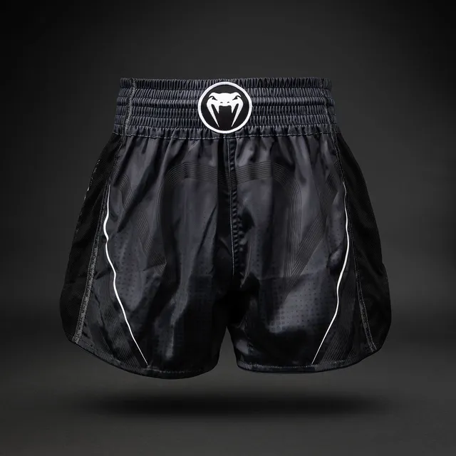 venum-stealth-muay-thai-shorts-schwarz-wei image 1