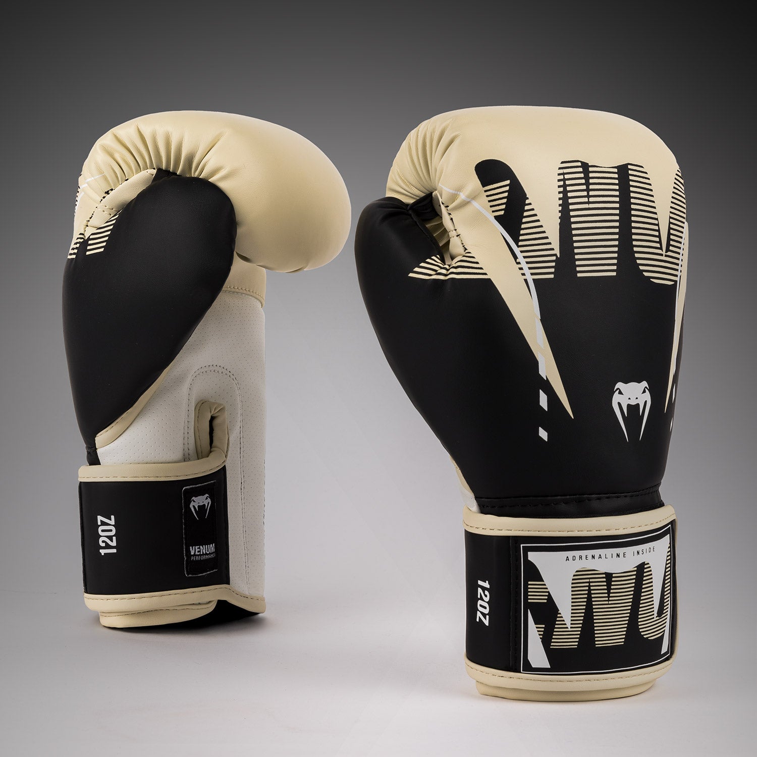 venum-adrenaline-boxhandschuhe-schwarz-elfenbein image 2