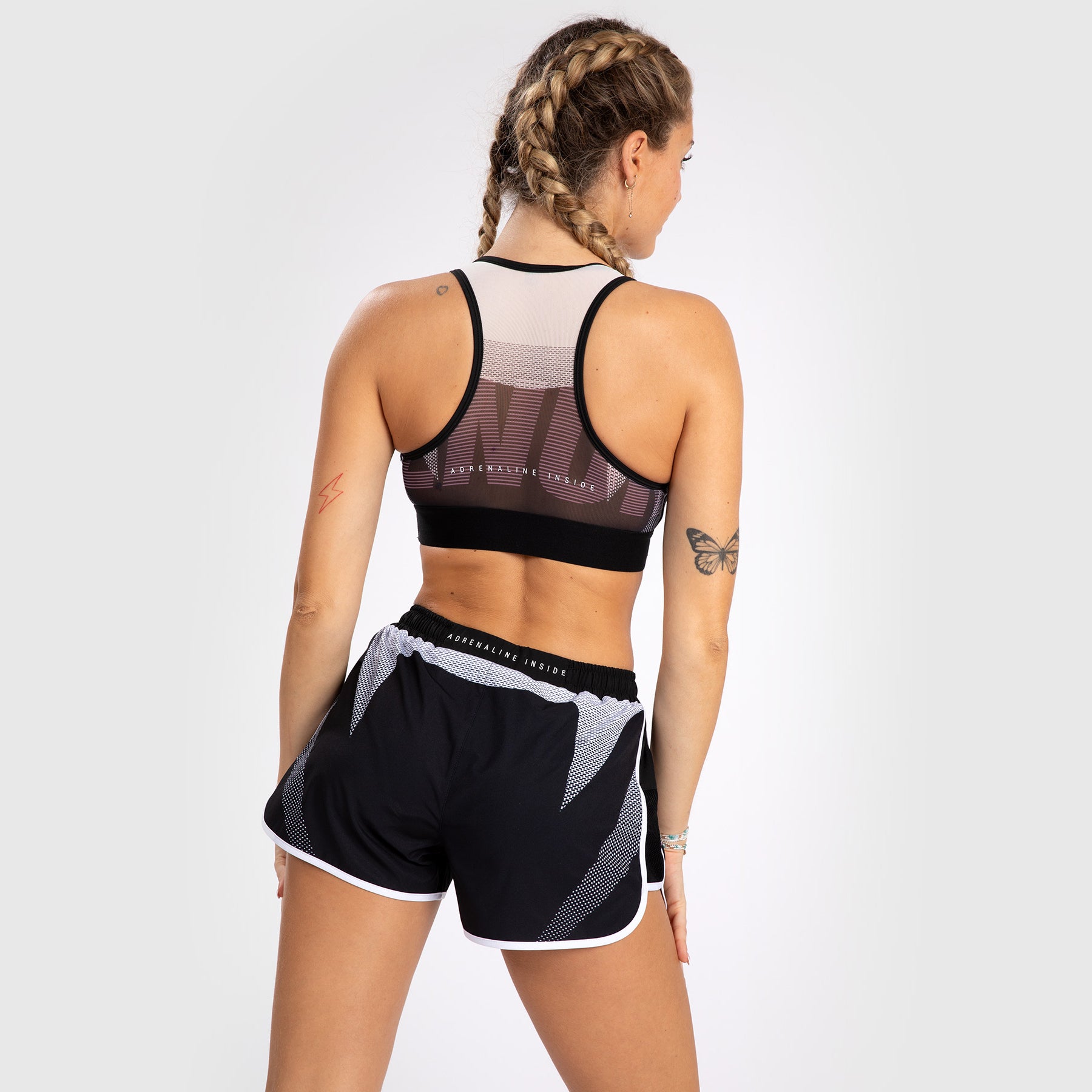 venum-adrenaline-damen-performance-shorts-purple-schwarz image 3